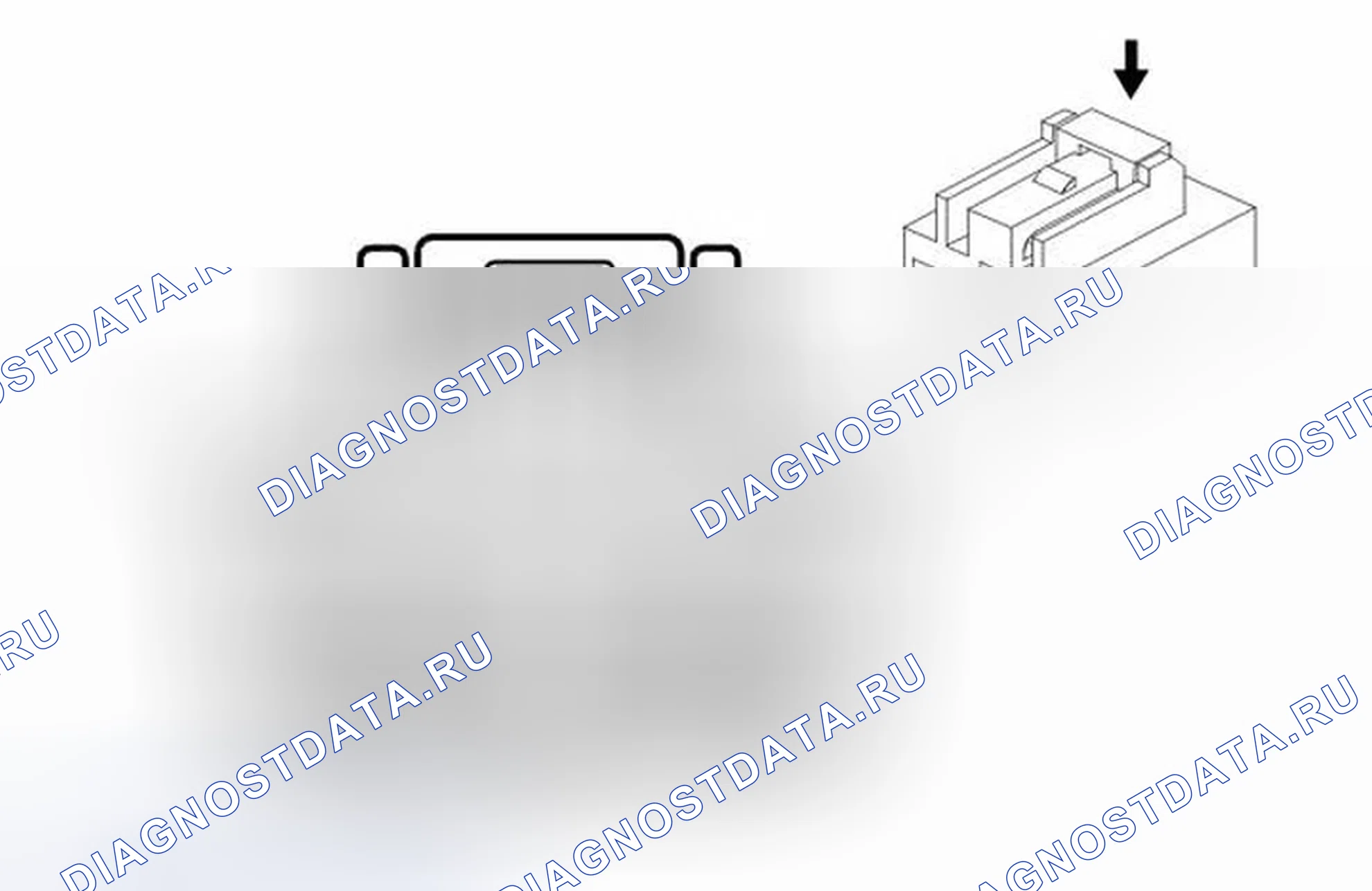 Рис. 506: Электродвигатель воздуходувки. Cadillac CTS II
