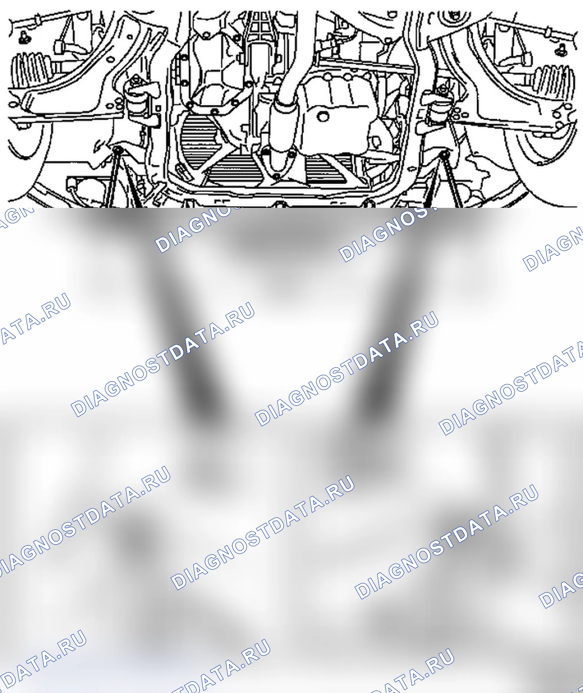 Скоростной метод измерений - модели F 08, F 08 & W5L, F 68, F 25, F 06. Opel Combo C