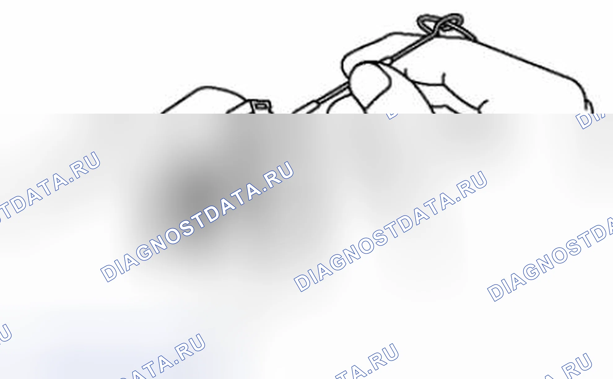 Рис. 3: Метод проверки клемм разъемов. Honda Civic IX рестайлинг