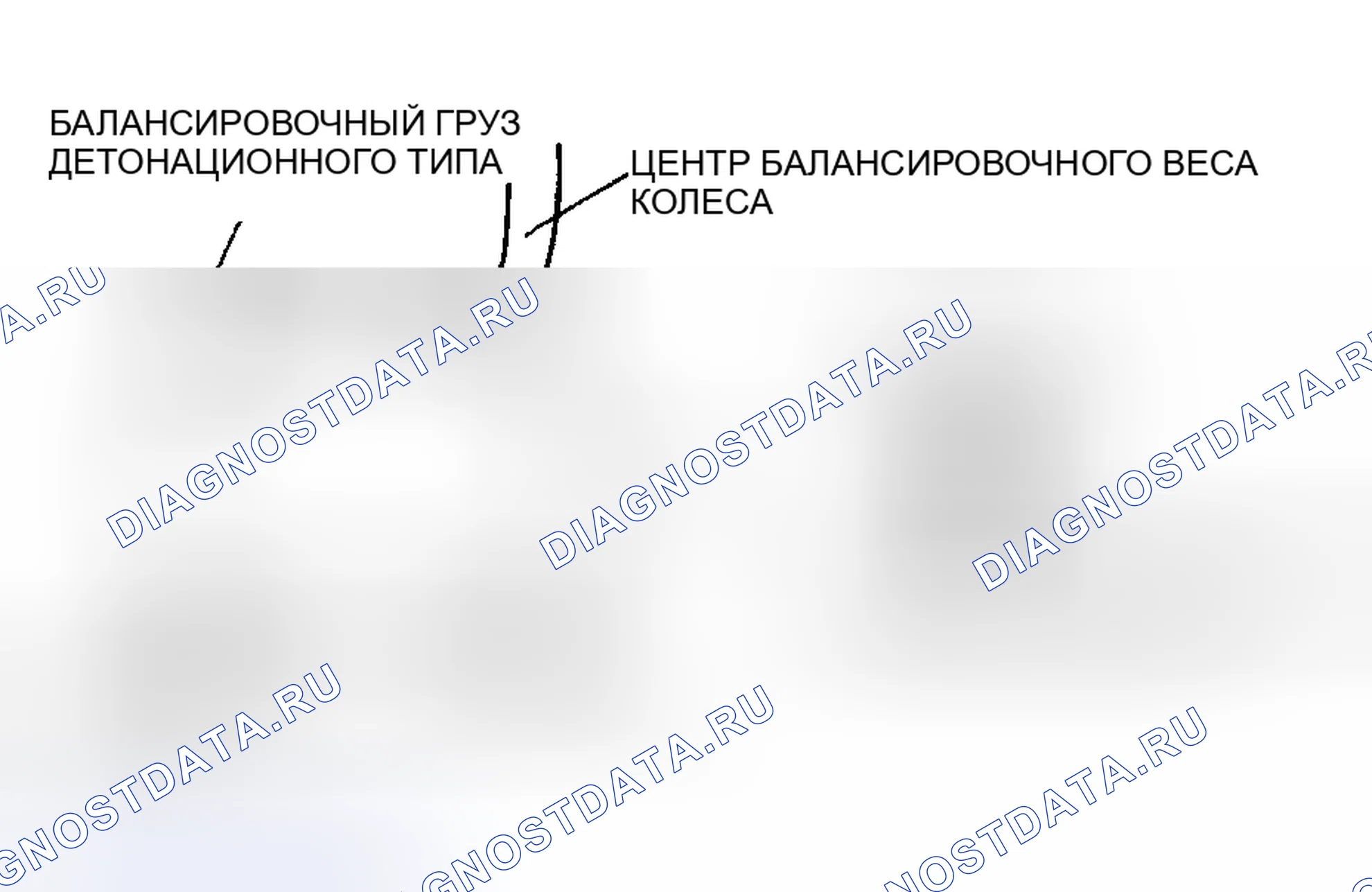 Рис. 3: Балансировочный груз детонационного типа (внутренний). Honda CR-V II