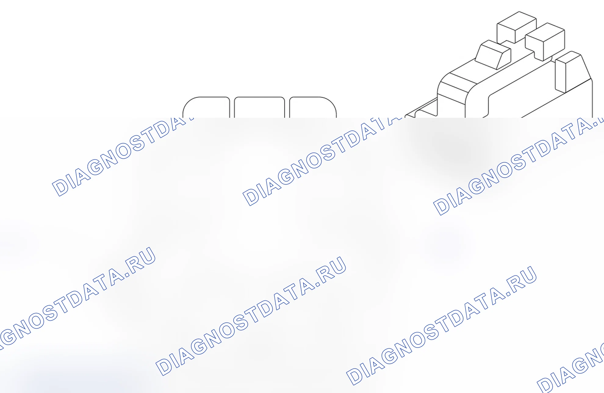 Распиновка разъёма X290. Opel Agila B