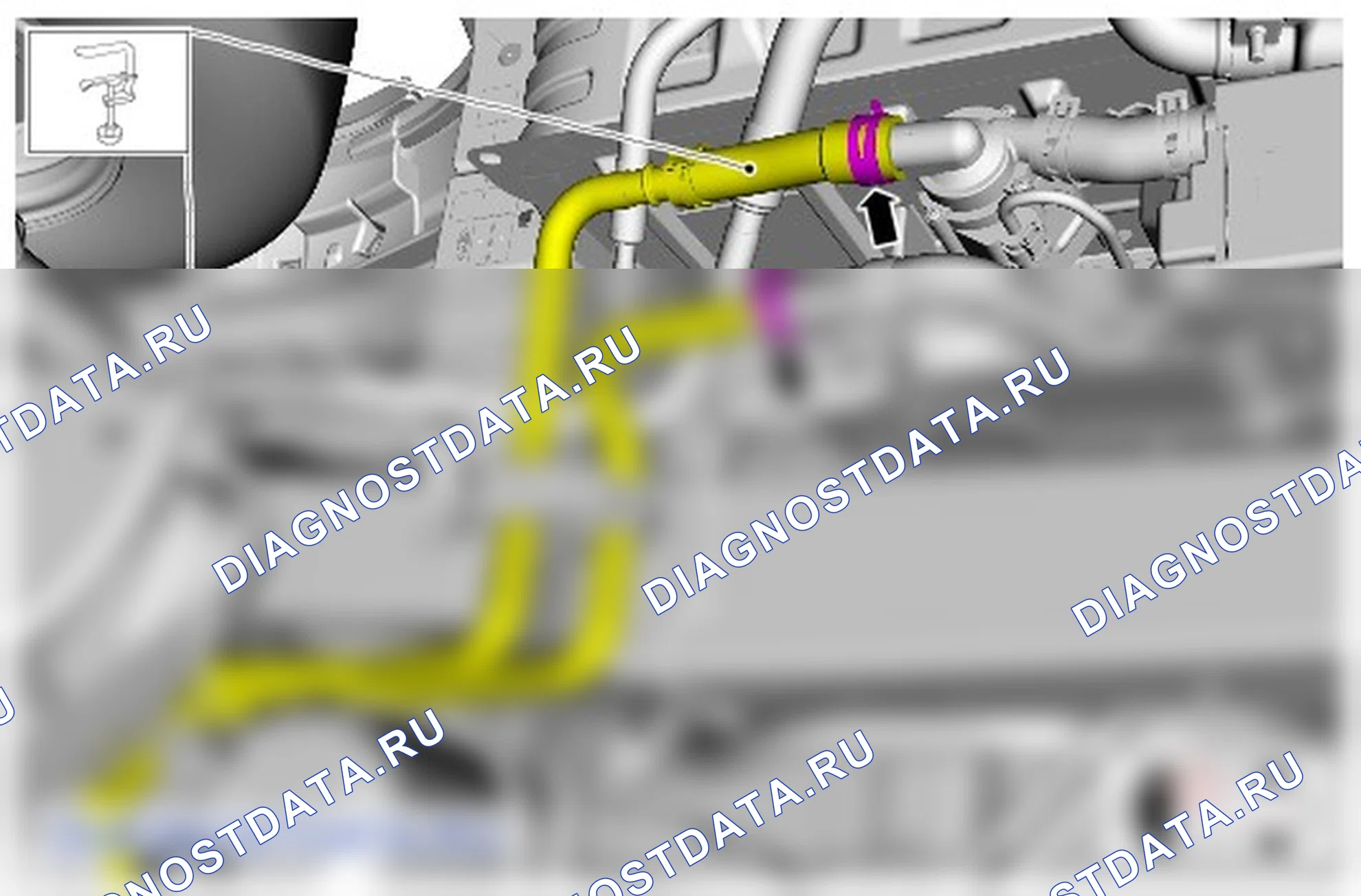 Как снять и установить вспомогательный топливный обогреватель. Ford Transit VIII