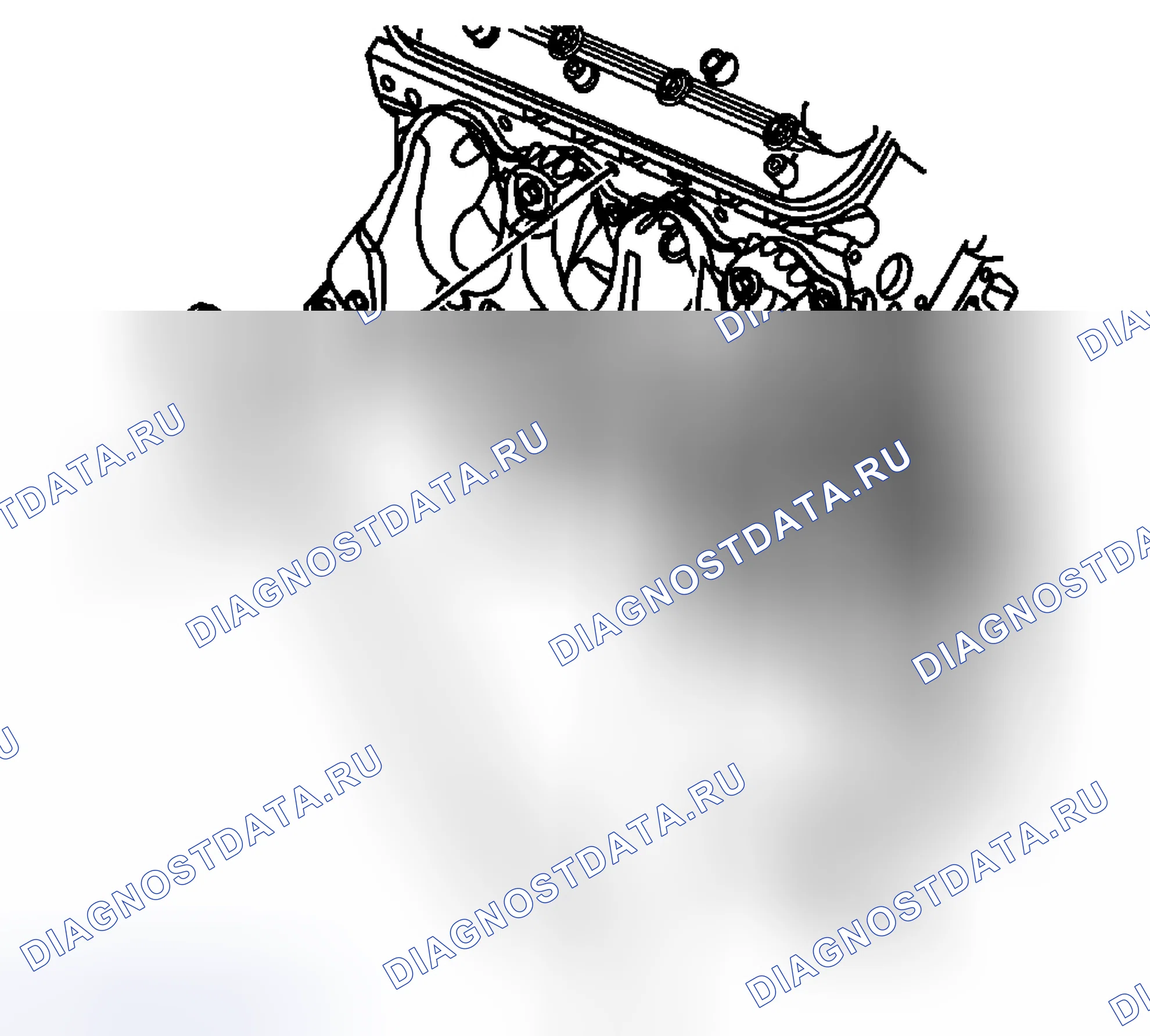 Рис. 404: Порядок демонтажа. Saab 9-7X I