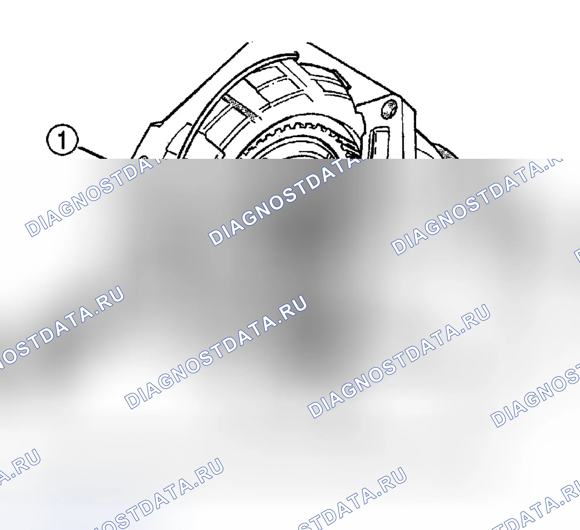 Рис. 52: КОМПЛЕКТ МУФТ С ПОВЫШАЮЩЕЙ ПЕРЕДАЧЕЙ. Dodge Pickup R1500 