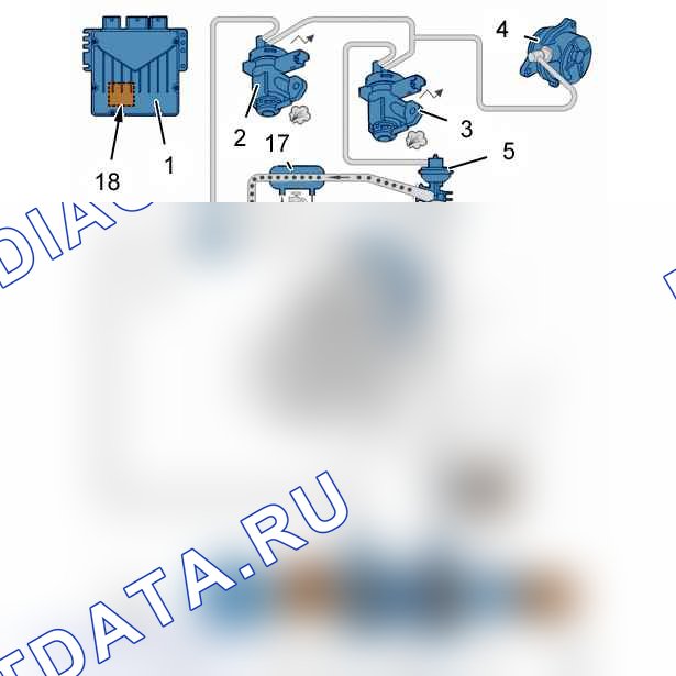 Функция: система питания воздухом (SIEMENS SID 801) — b1hp1g5p. Citroen Berlingo I рестайлинг