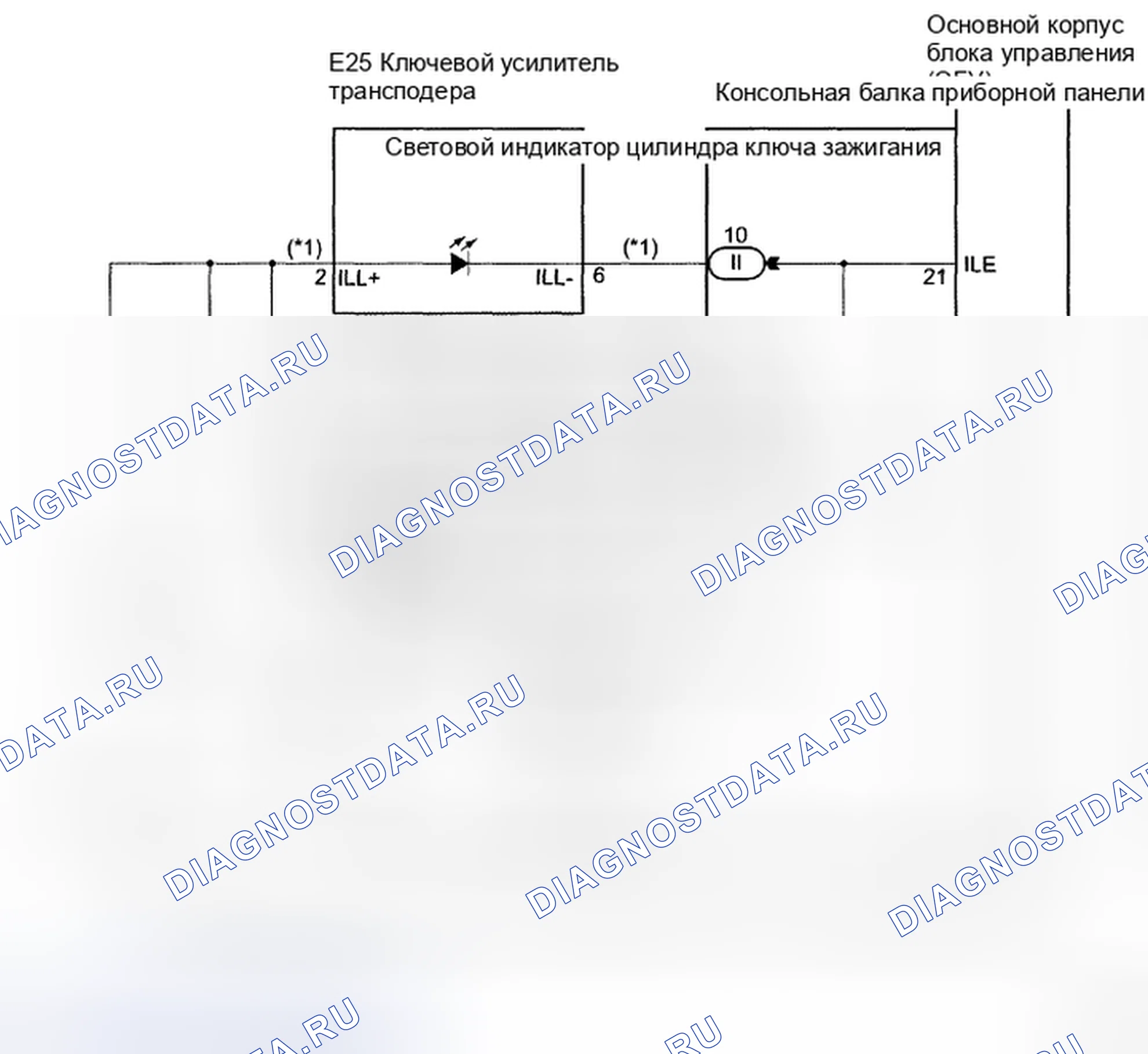 Рис. 42: электросхема. Toyota Camry XV40