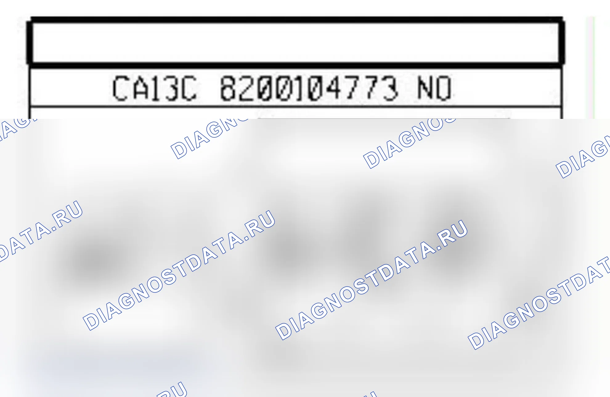 Распиновка разъёма 1083 — Датчик присут.в прав.пер.руч.дв.,а/м без кл.зажиг. Renault Clio III