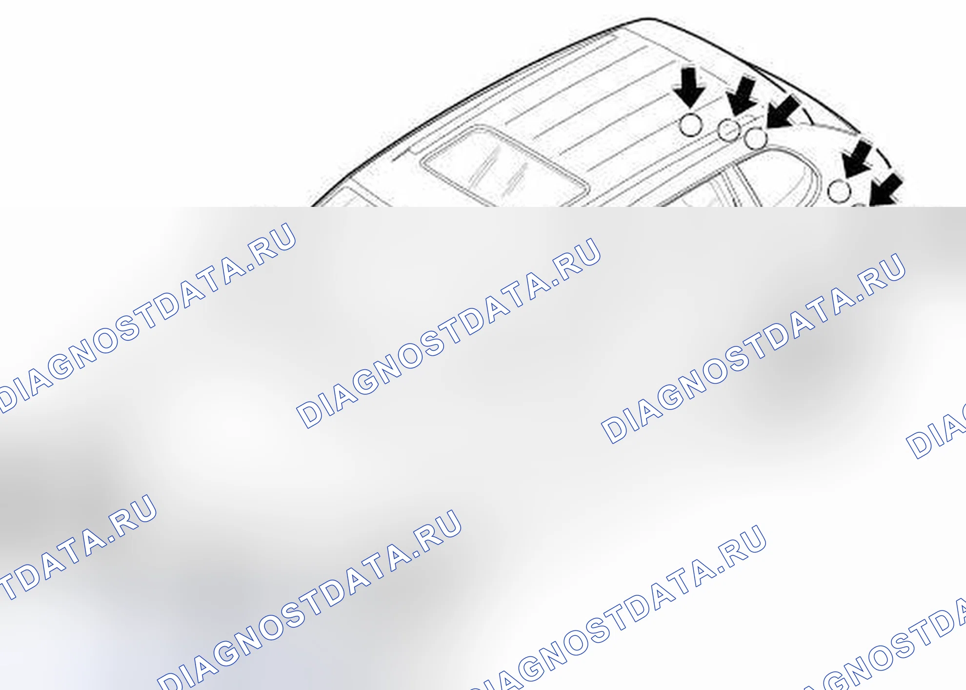 Рис. 232: Снятие сенсора для паркассиста. Porsche Cayenne GTS 957 рестайлинг
