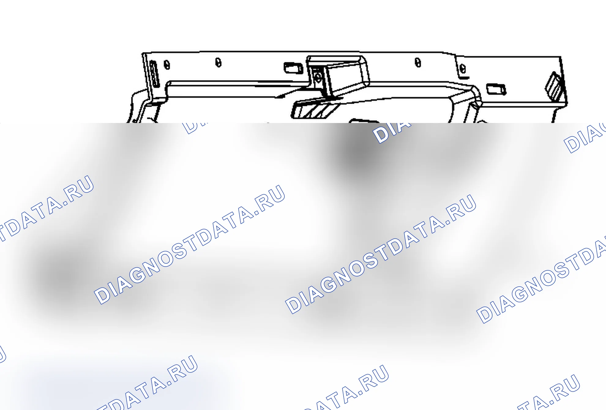 Рис. 161: Замена дверного демпфера отсека приборной панели (Cadillac). Chevrolet Tahoe III