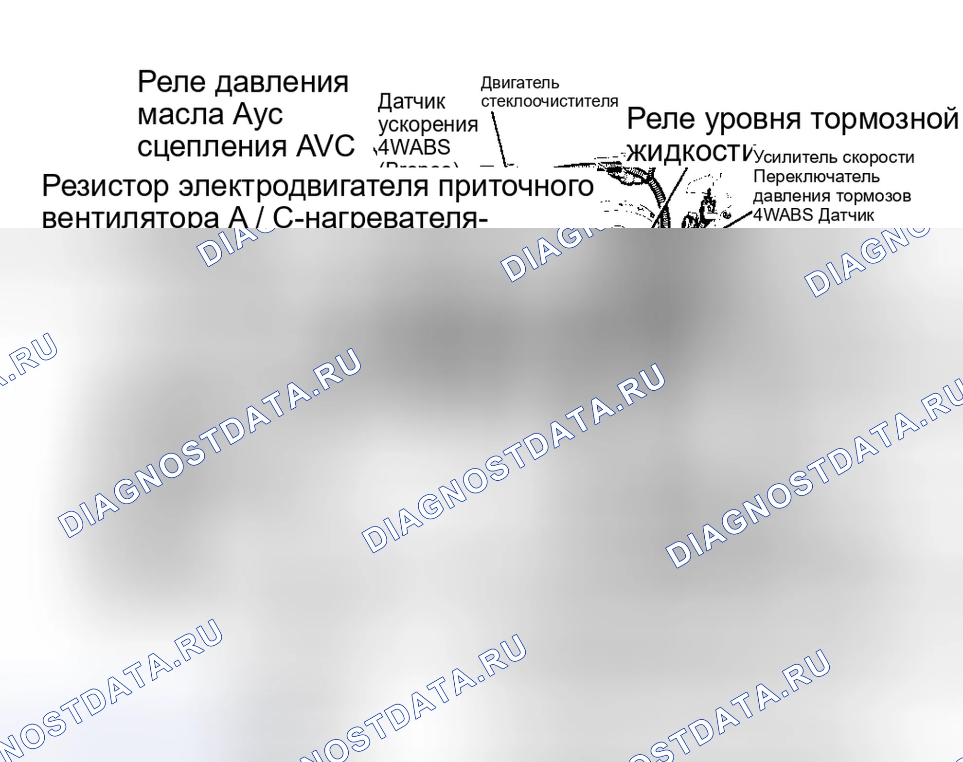 Рис. 7: Расположение компонентов (7 из 9). Ford Cab & Chassis F350 