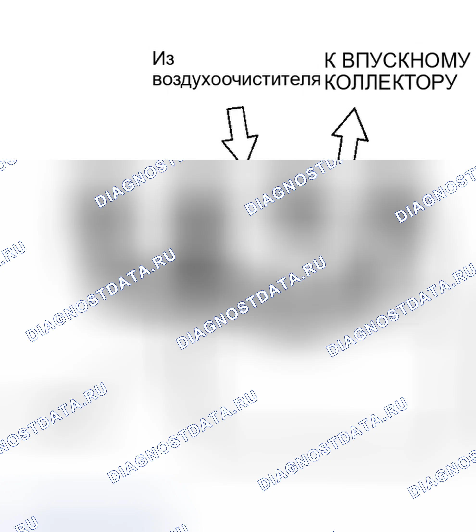 Рис. 205: Клапан управления подачей воздуха на холостом ходу (регулятор холостого хода). Honda Accord VI