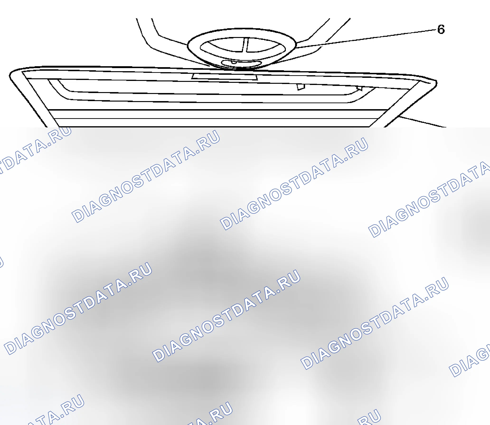 Рис. 7: Виды компонентов гаражного дверного замка. Chevrolet Malibu VI