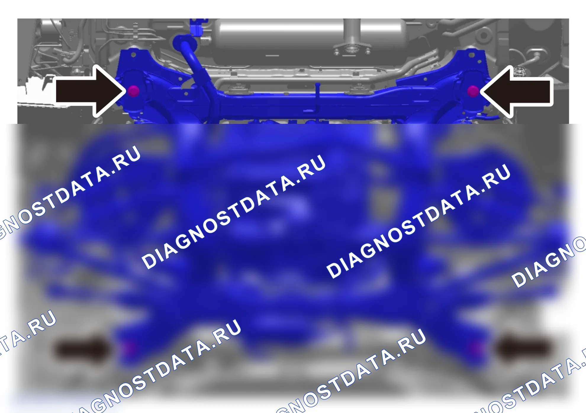 Как снять и установить задний подрамник в сборе — Wey V9X. Wey V9X I