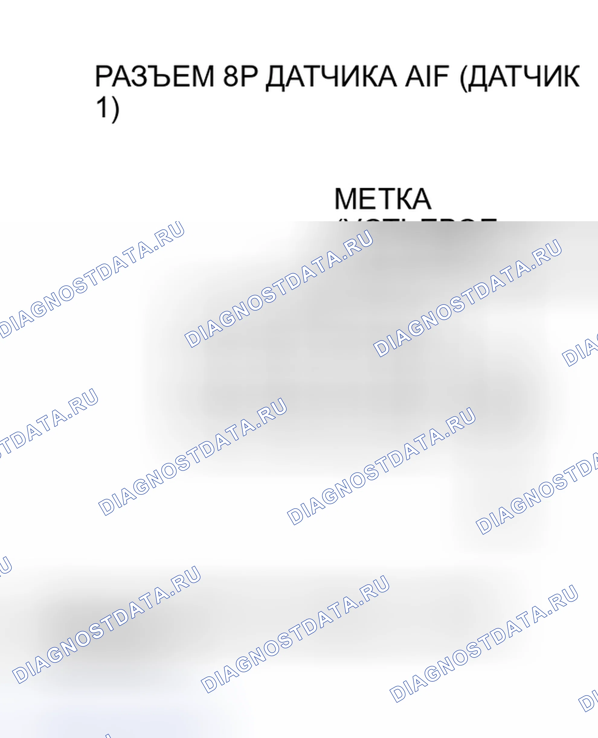 Рис. 170: расшифровка кода ошибки P1169: A / F датчик (датчик 1) LABEL высокий уровень в цепи вход (2000-2001 M / T модели). Honda Insight I