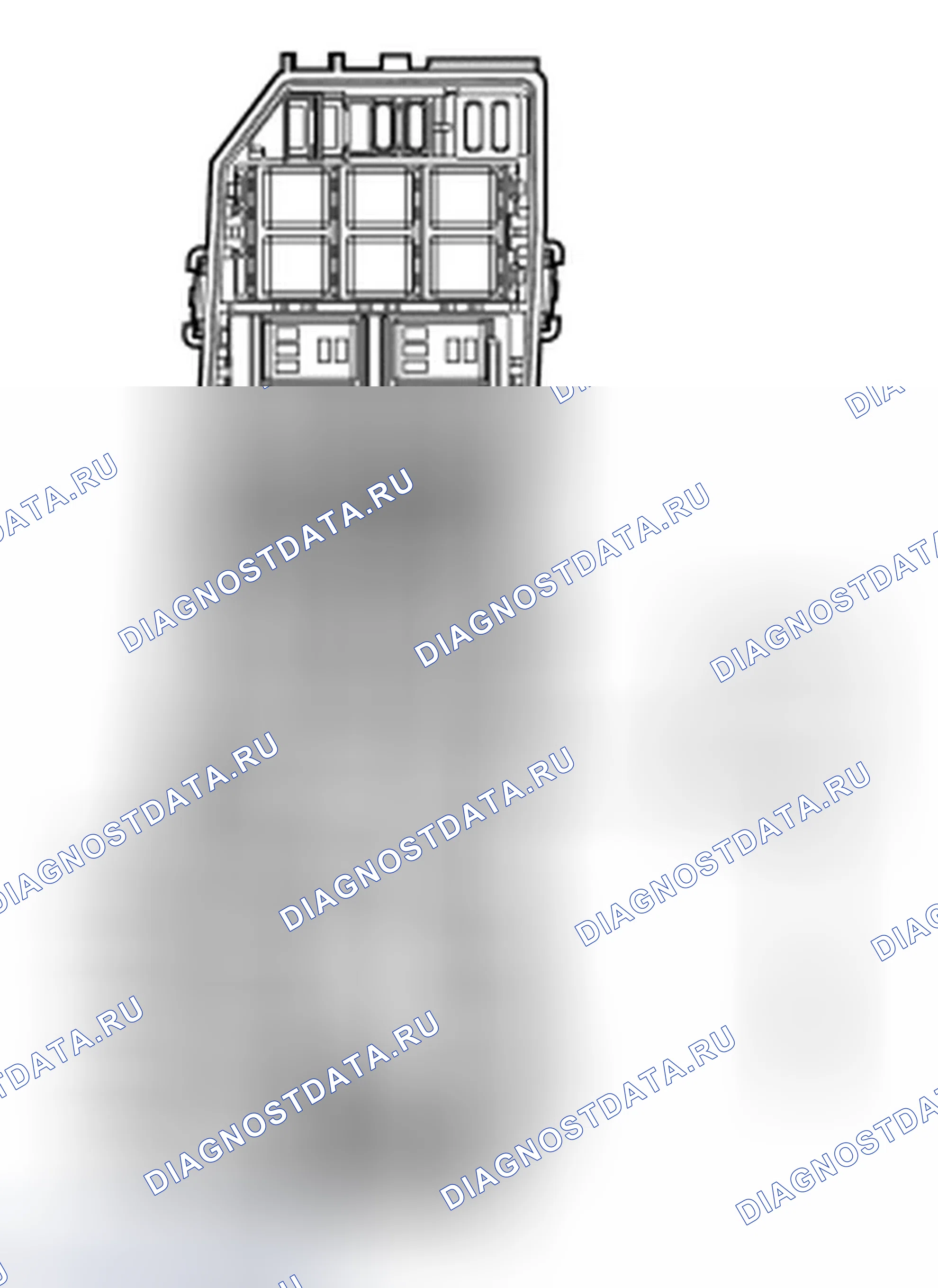 Рис. 1: диагностический тест B: расшифровка кода ошибки P0645. Ford Focus II рестайлинг