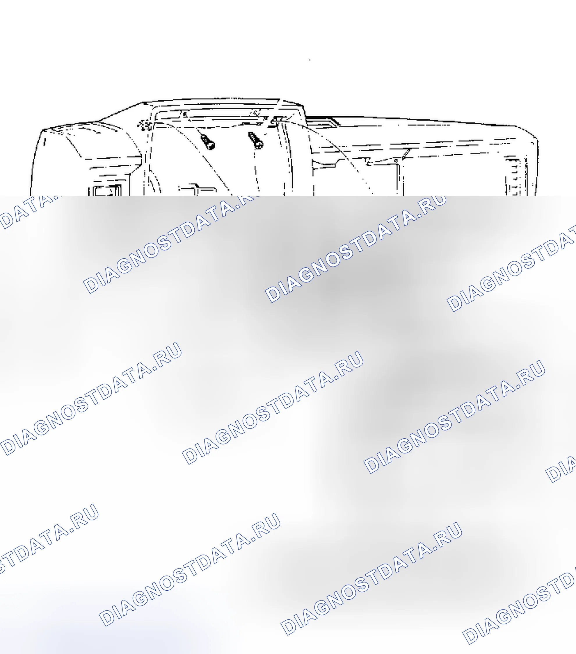 Рис. 2: Модели Escort, EXP и Lynx комбинация приборов Tempo/Topaz аналогичны.. Ford Thunderbird IX
