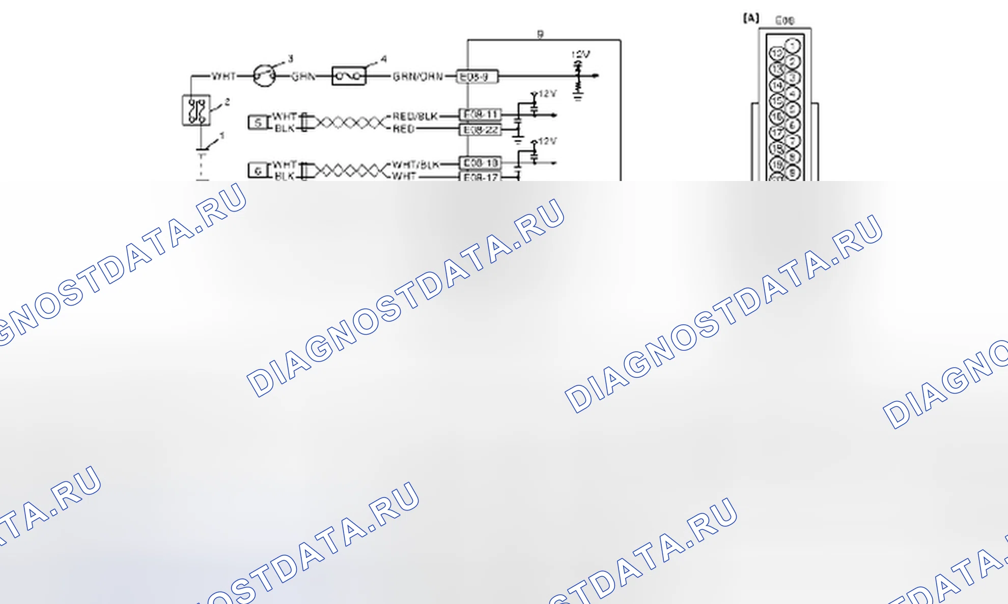 Рис. 47: электросхема. Suzuki SX4 I