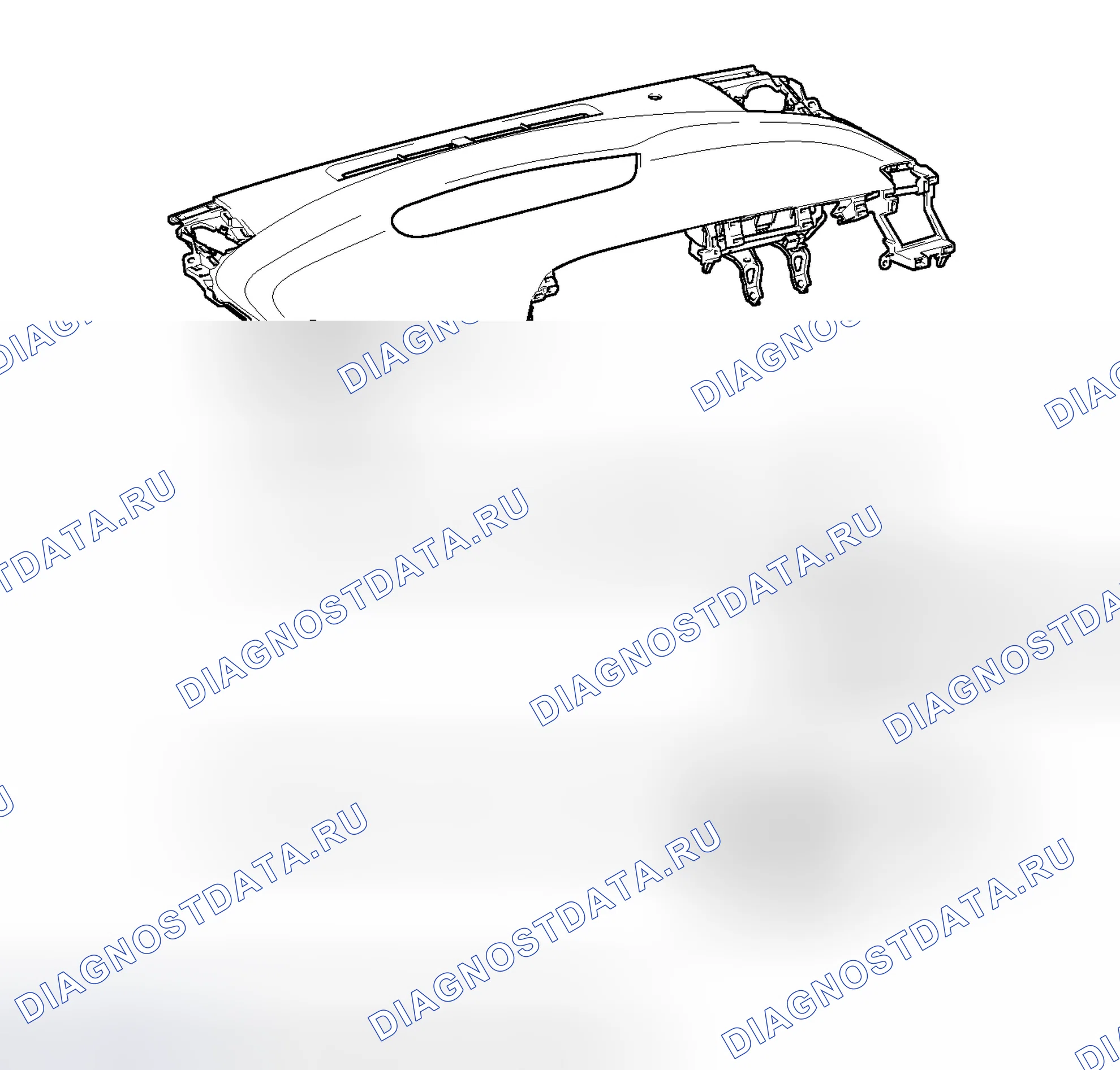 Рис. 125: ИЛЛЮСТРАЦИЯ. Toyota Prius III рестайлинг