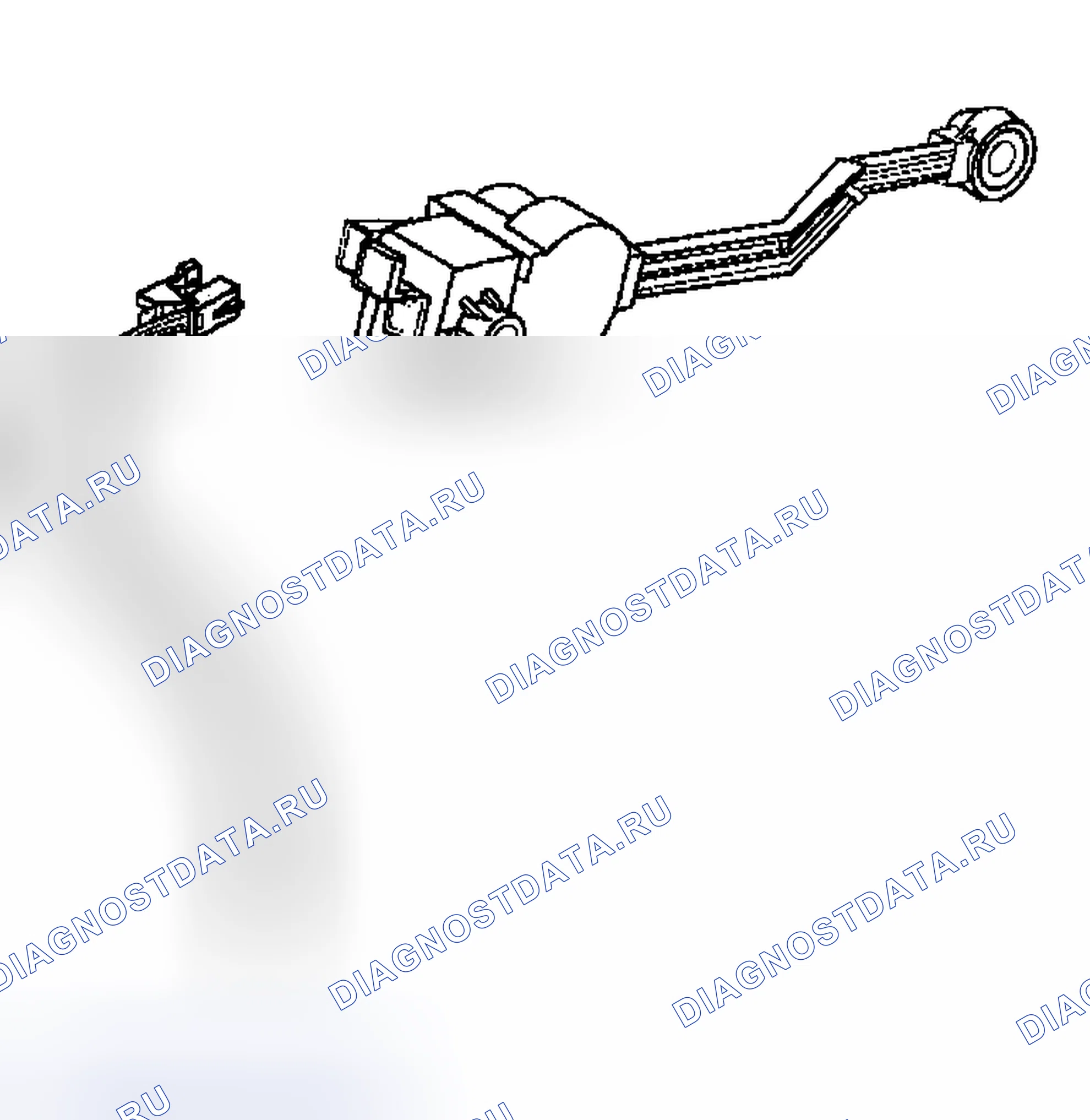 Рис. 394: Демонтаж. Hyundai Veracruz I