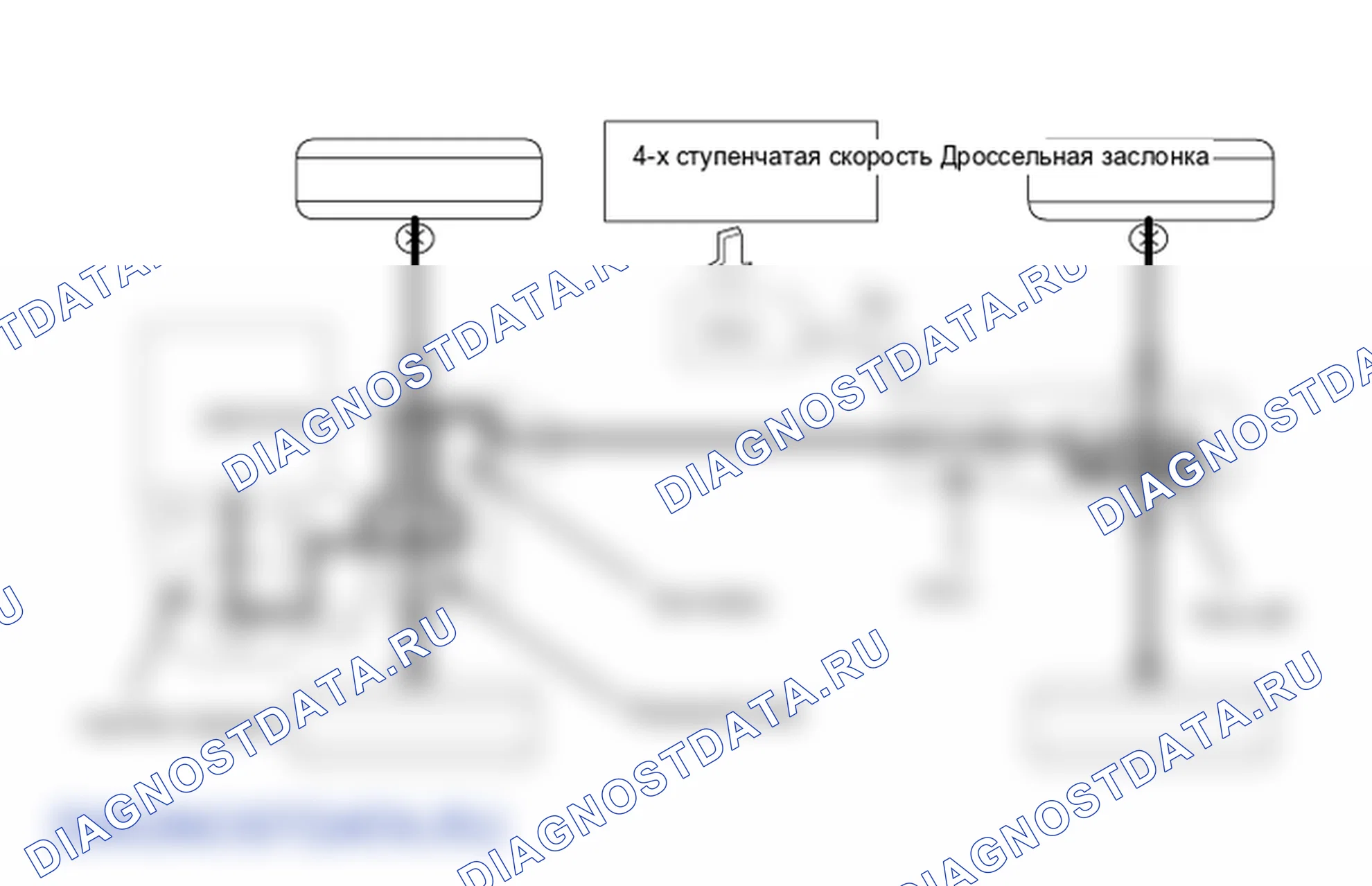 Схема передачи мощности: 4WD ЭБУ. Hyundai Santafe Sport DMA