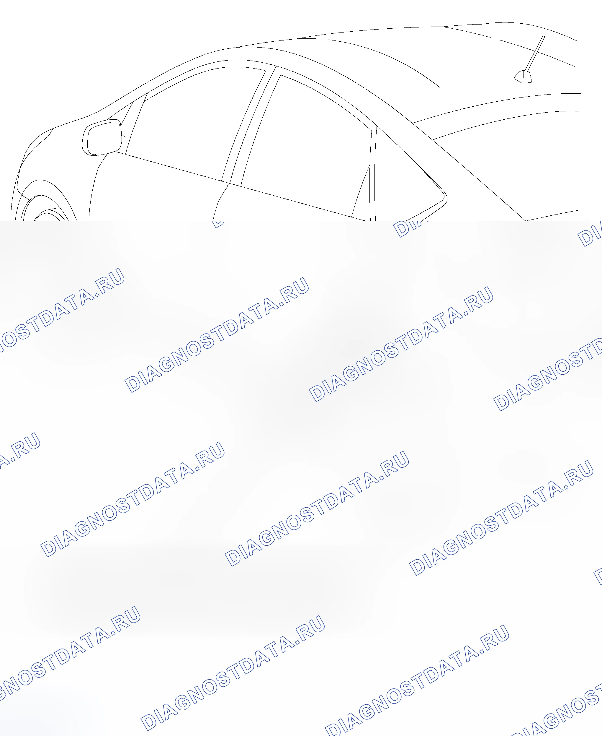 Рис. 124: КОМПОНЕНТЫ. Toyota Prius II рестайлинг