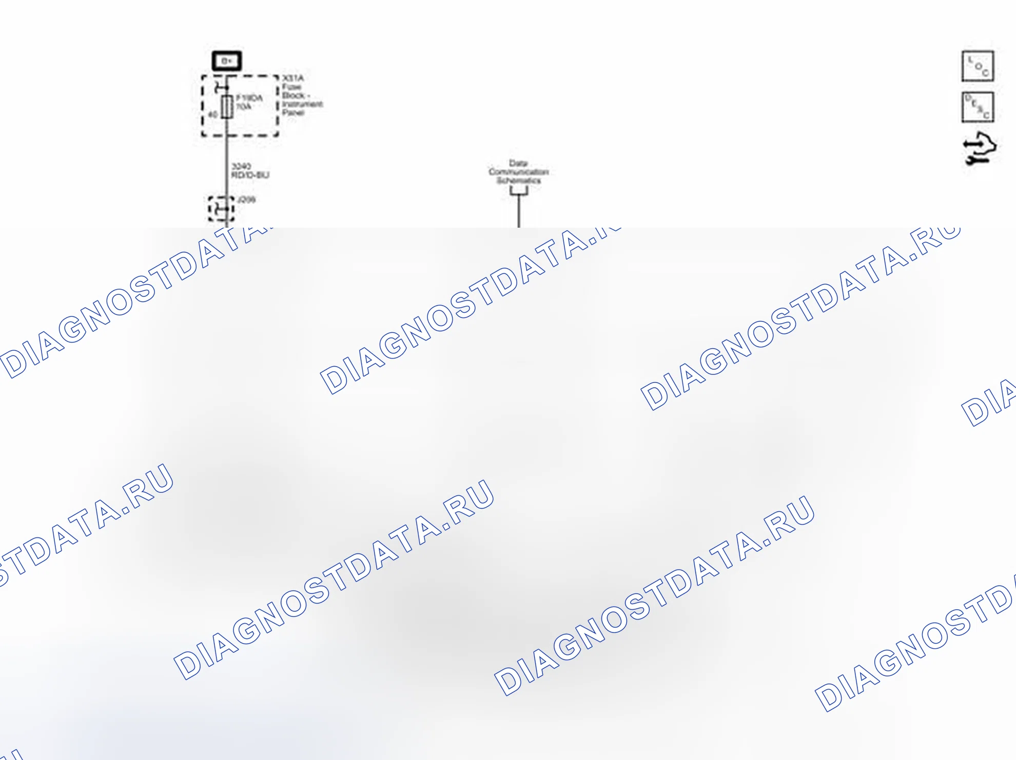 Рис. 4: Проекционный дисплей (UV6). Buick LaCrosse II рестайлинг