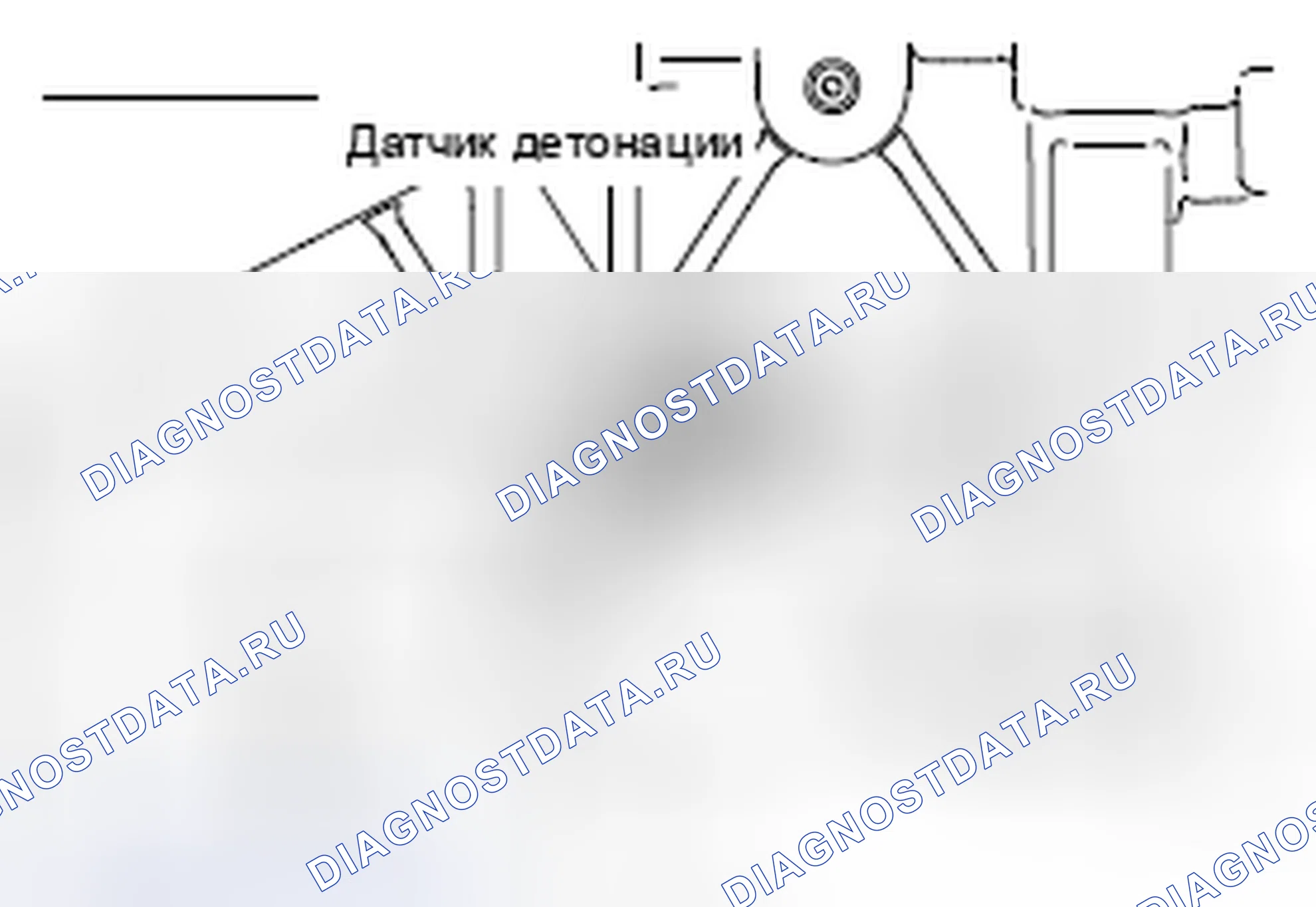 Рис. 21: >> A <<УСТАНОВКА ДАТЧИКА ДЕТОНАЦИИ. Honda Domani MB
