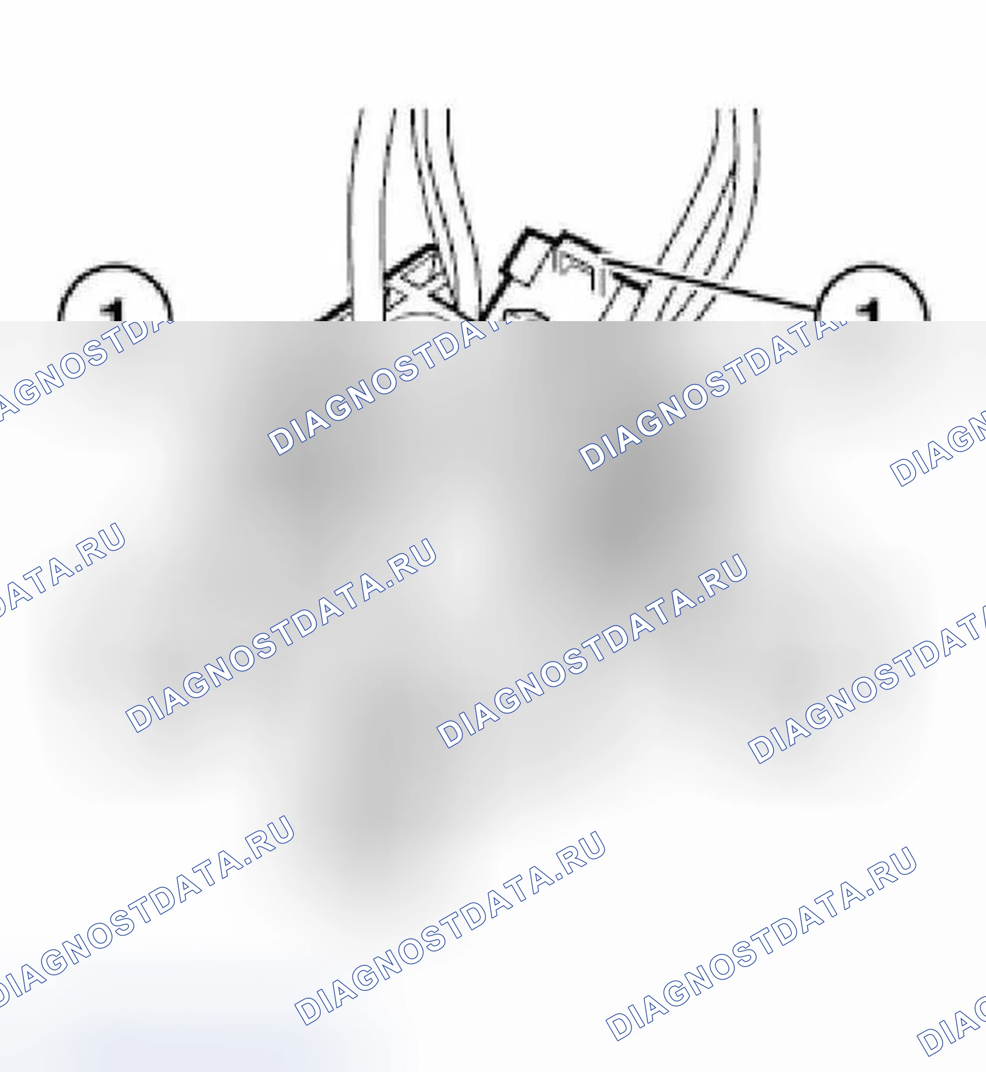 Рис. 164: 61 13... Разъем главного реле DME. BMW X5 E53 рестайлинг