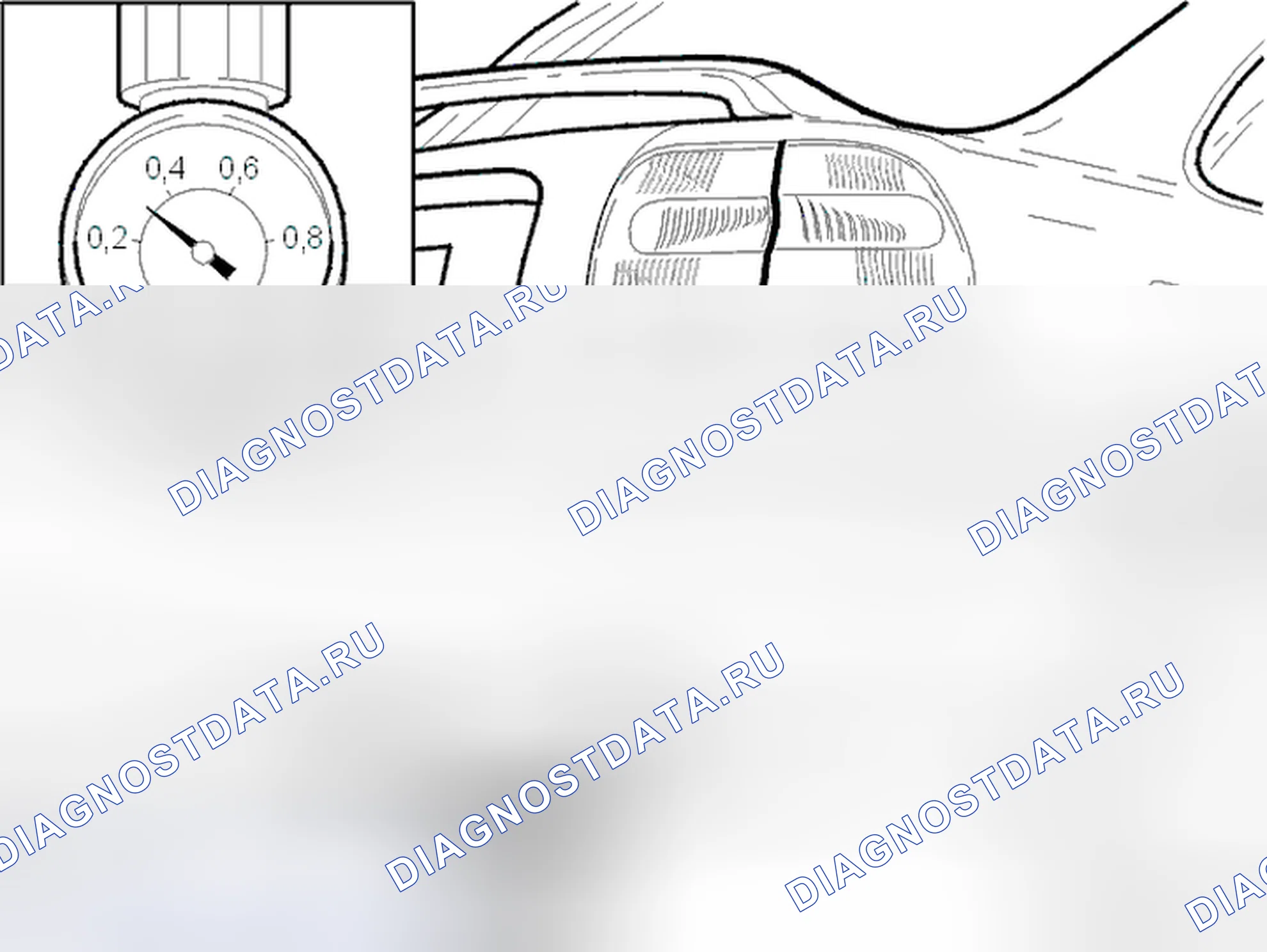 Рис. 55: Соединительные инструменты. Volvo V40 I рестайлинг