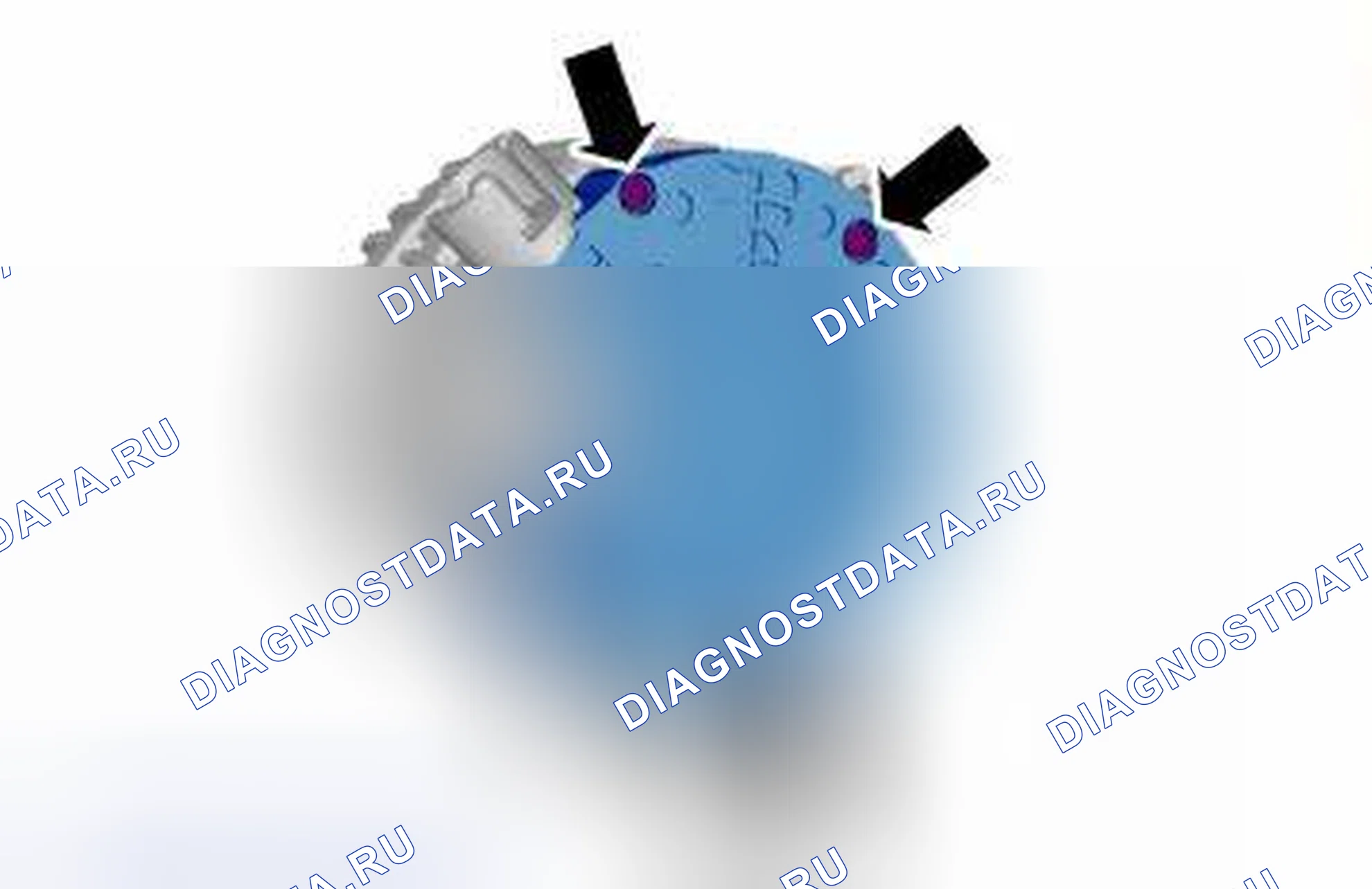 Рис. 104: ДЕМОНТАЖ. Volvo S40 II