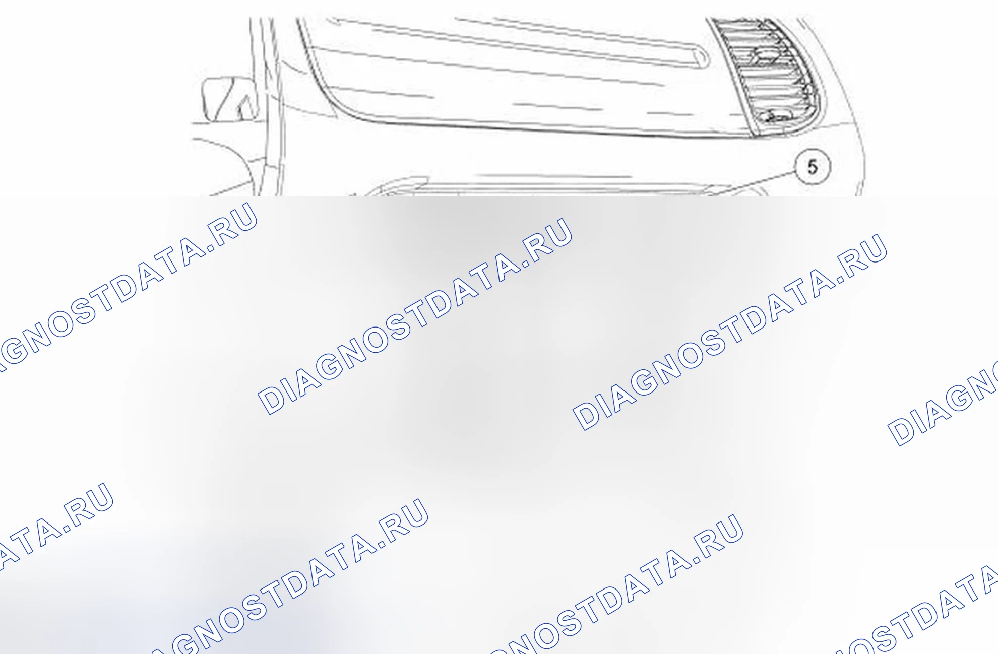 Рис. 19: Спутниковый радиоприемник. Ford Ranger II