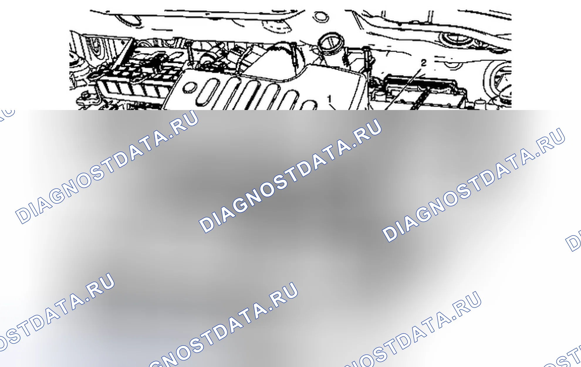 Рис. 19: Замена элемента воздухоочистителя. Chevrolet Spark M300
