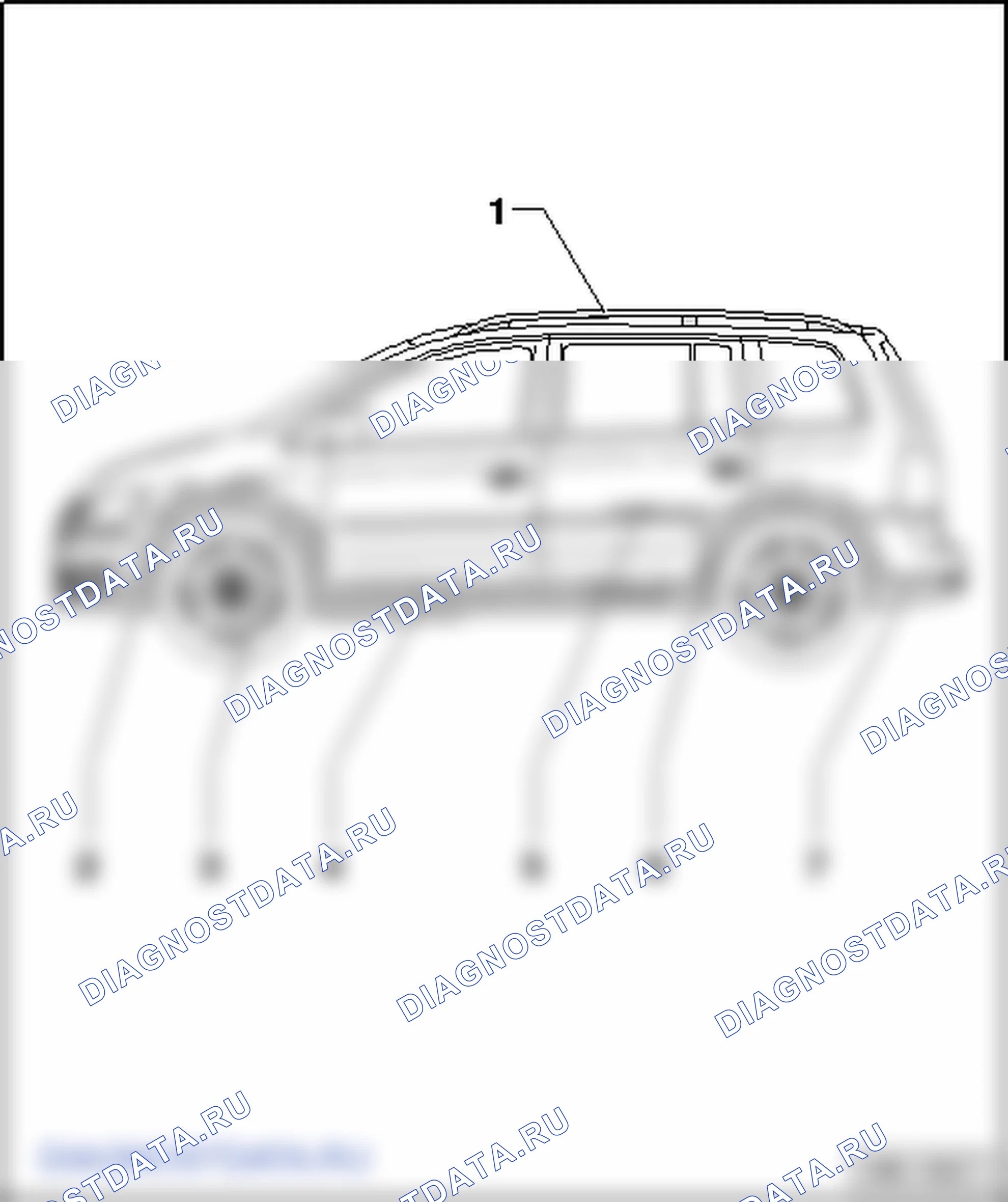 Специальные элементы Cross Touran. Volkswagen Touran I