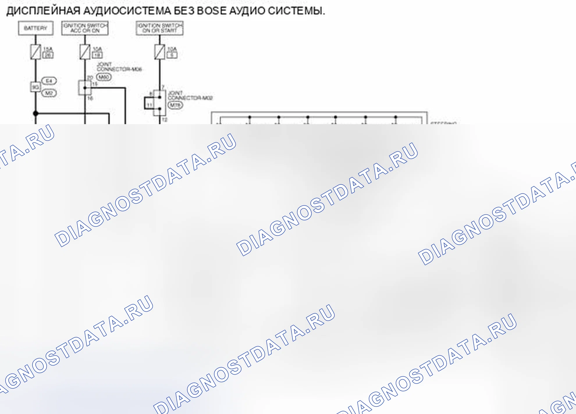 Рис. 150: электросхема. Nissan Sentra B17 рестайлинг