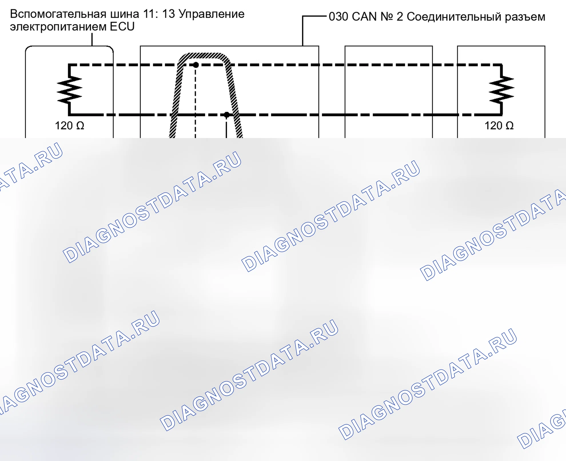 Рис. 298: электросхема. Toyota Camry XV50