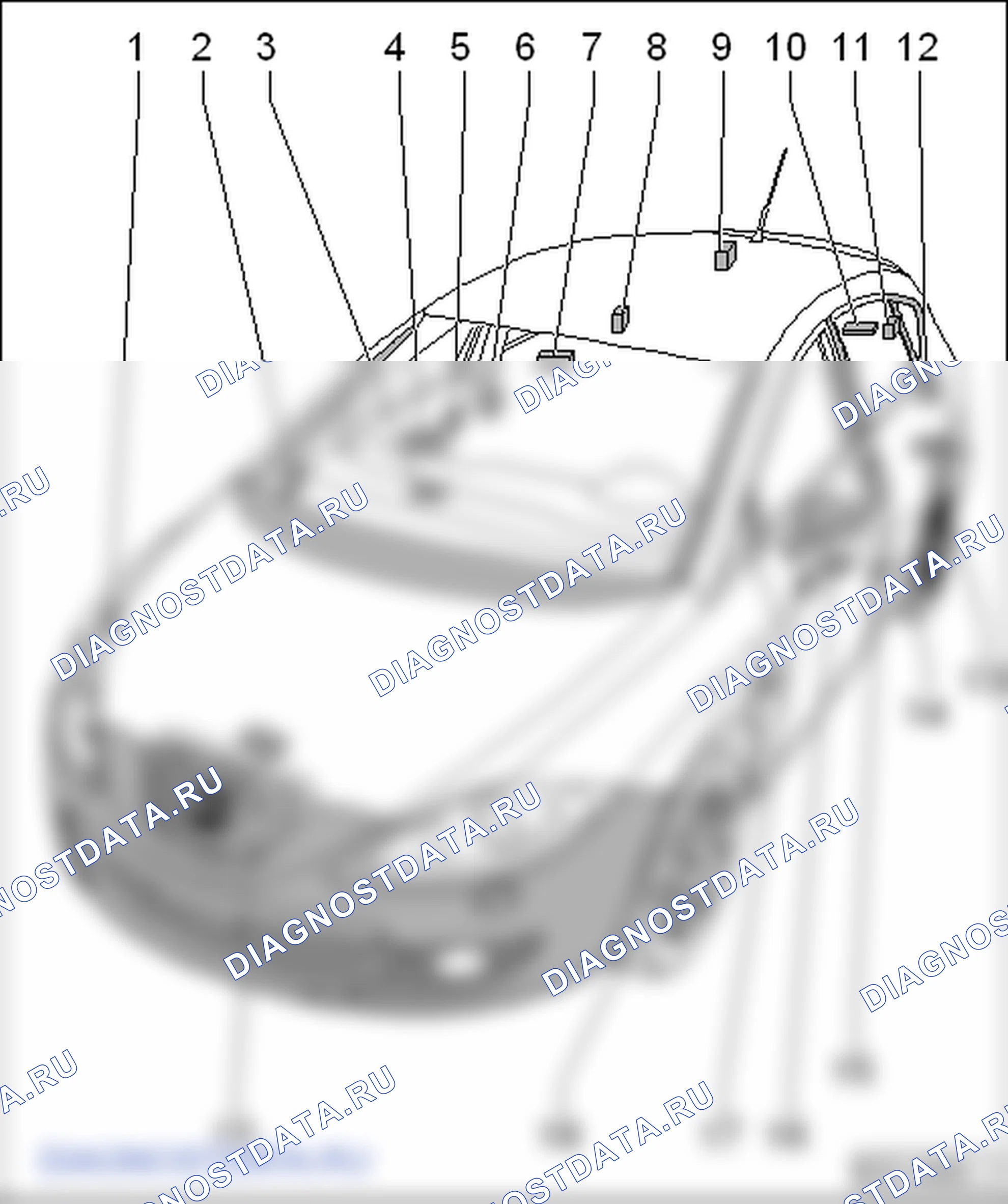 Центральный замок (Наружные арматурные работы). SEAT Leon Ii