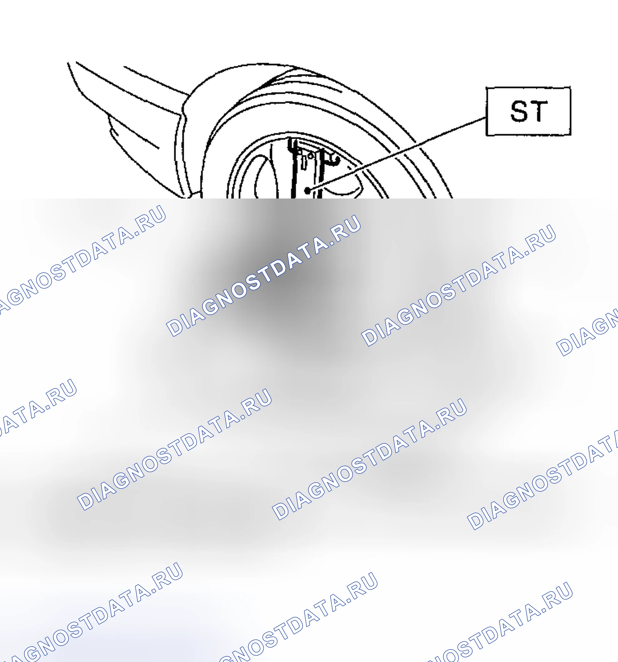 Рис. 21: Проверка Развал-схождения подвески. Subaru Impreza GD/GC/GG рестайлинг