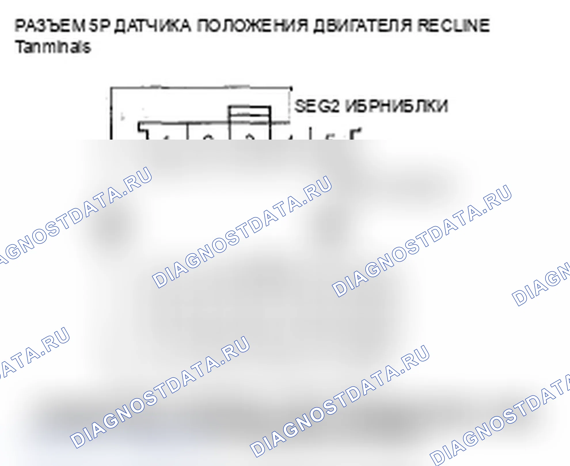 Рис. 35: B1828 расшифровка кода ошибки: ошибка импульса двигателя откидной линии силового кресла. Acura TL III рестайлинг
