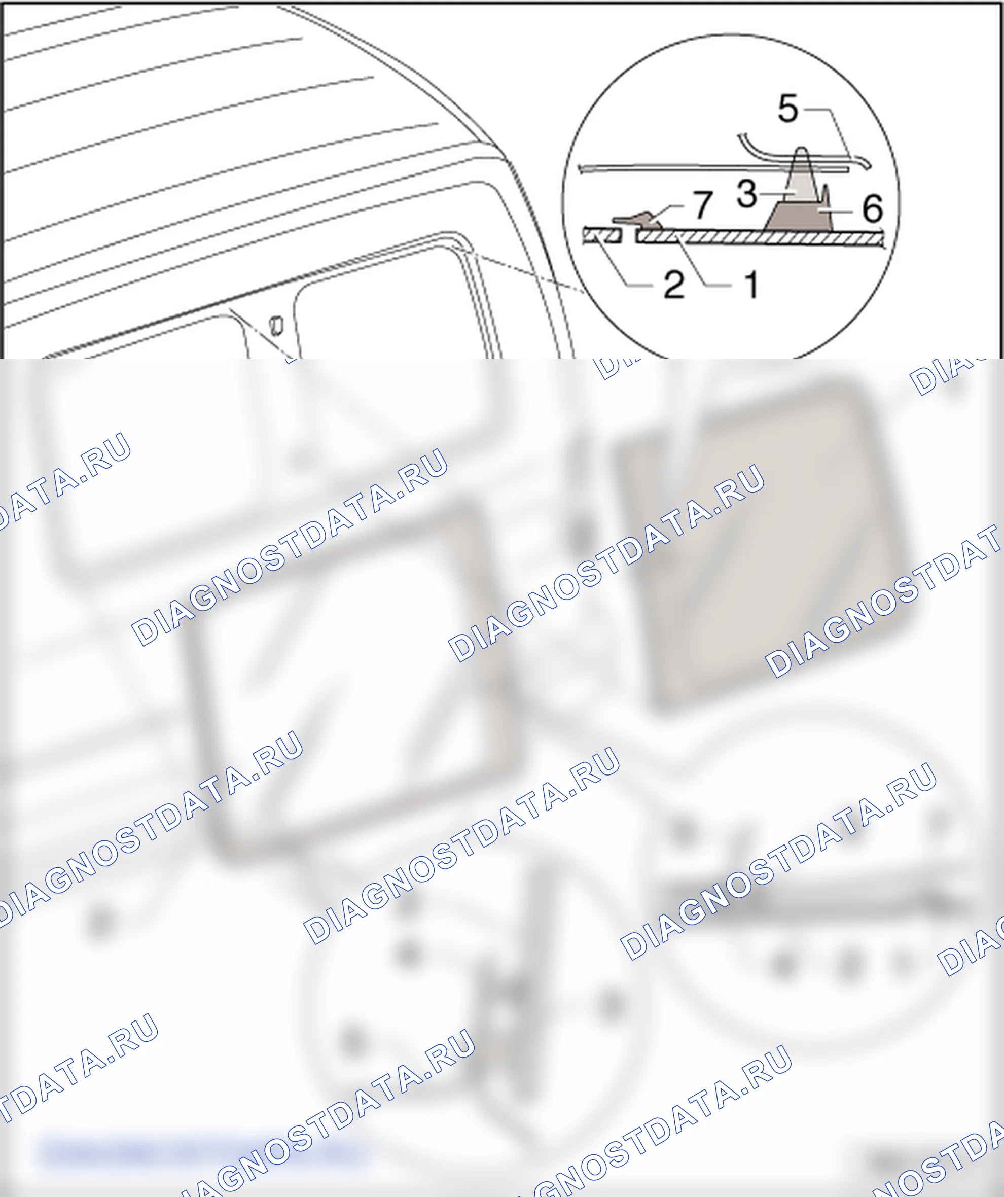 Вклеенные стёкла. Volkswagen Caddy Iii