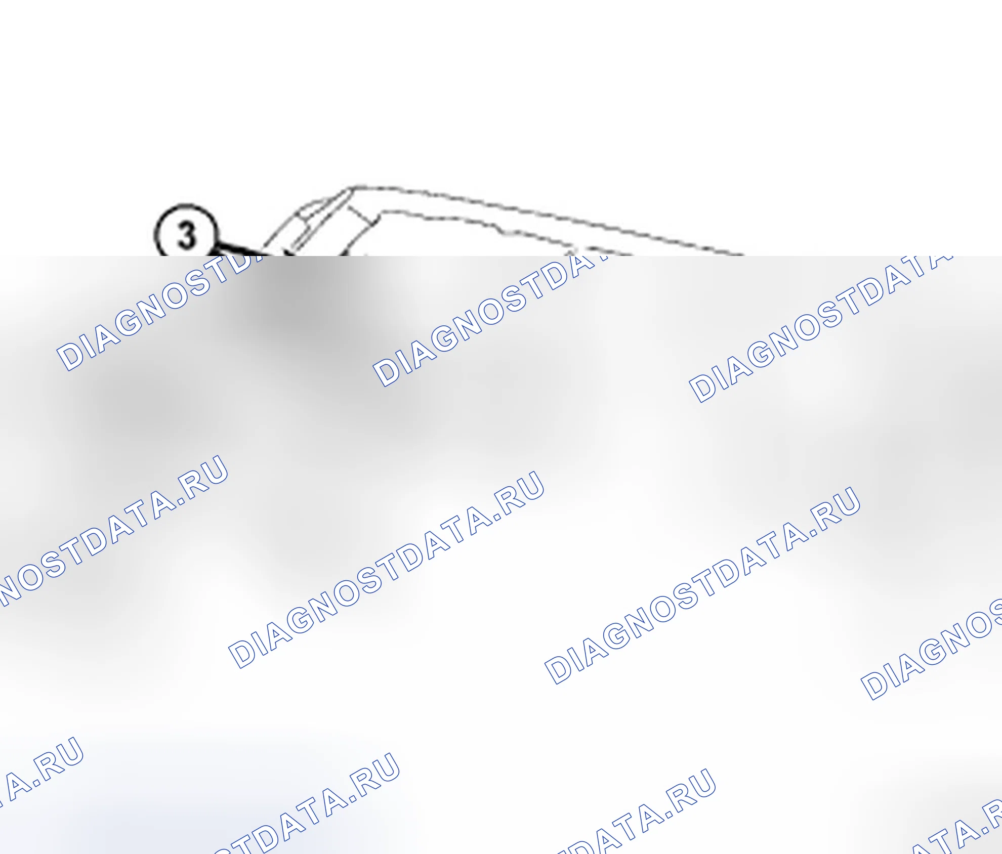 Рис. 123: ДВИГАТЕЛЬ - СКЛАДЫВАЮЩАЯСЯ ЗАЩЕЛКА ВЕРХНЕГО КОЛЛЕКТОРА. Dodge Avenger II