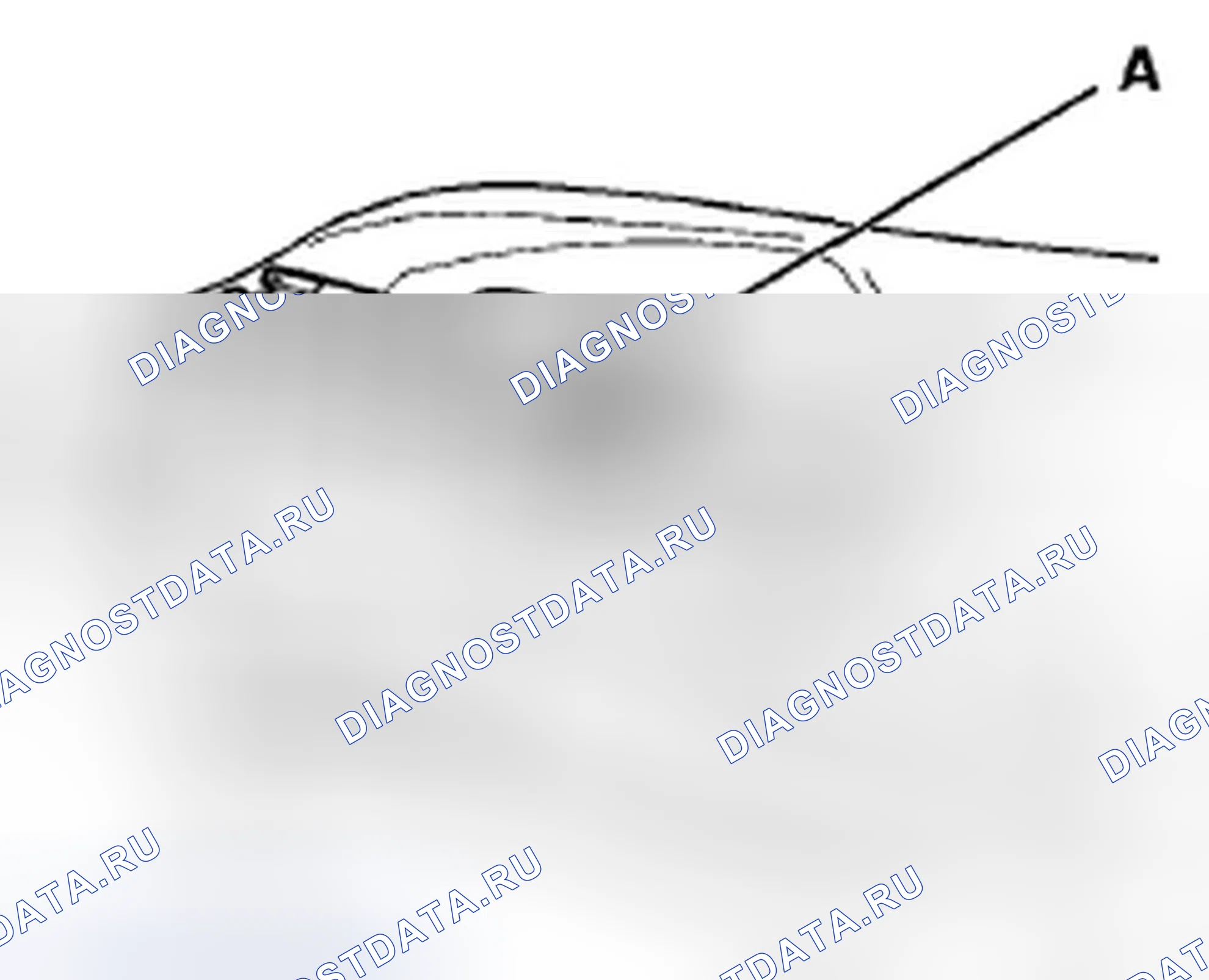 Рис. 552: Снятие / установка камеры заднего вида. Honda Crosstour I