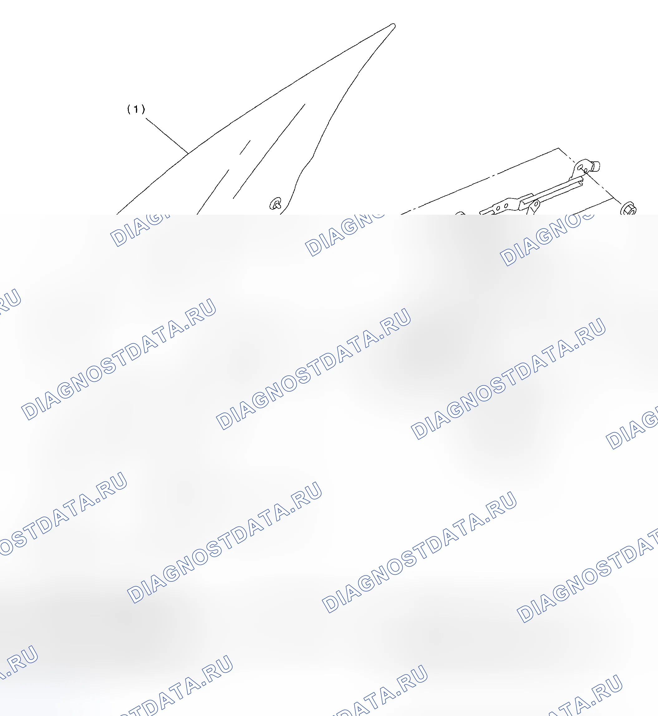 Рис. 3: СТЕКЛО ПЕРЕДНЕЙ ДВЕРИ. Subaru Impreza WRX GD/GG рестайлинг