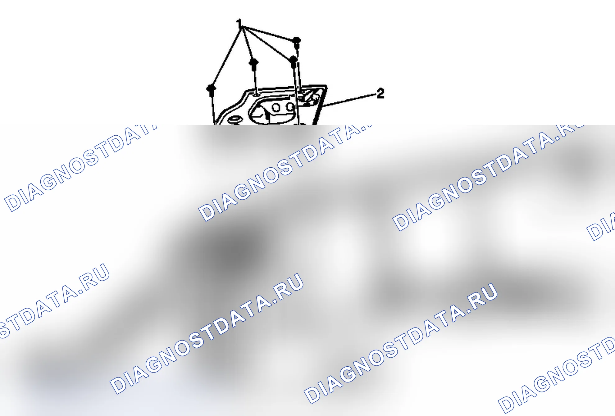 Рис. 5: Замена кронштейна воздухоочистителя. Chevrolet Tahoe III