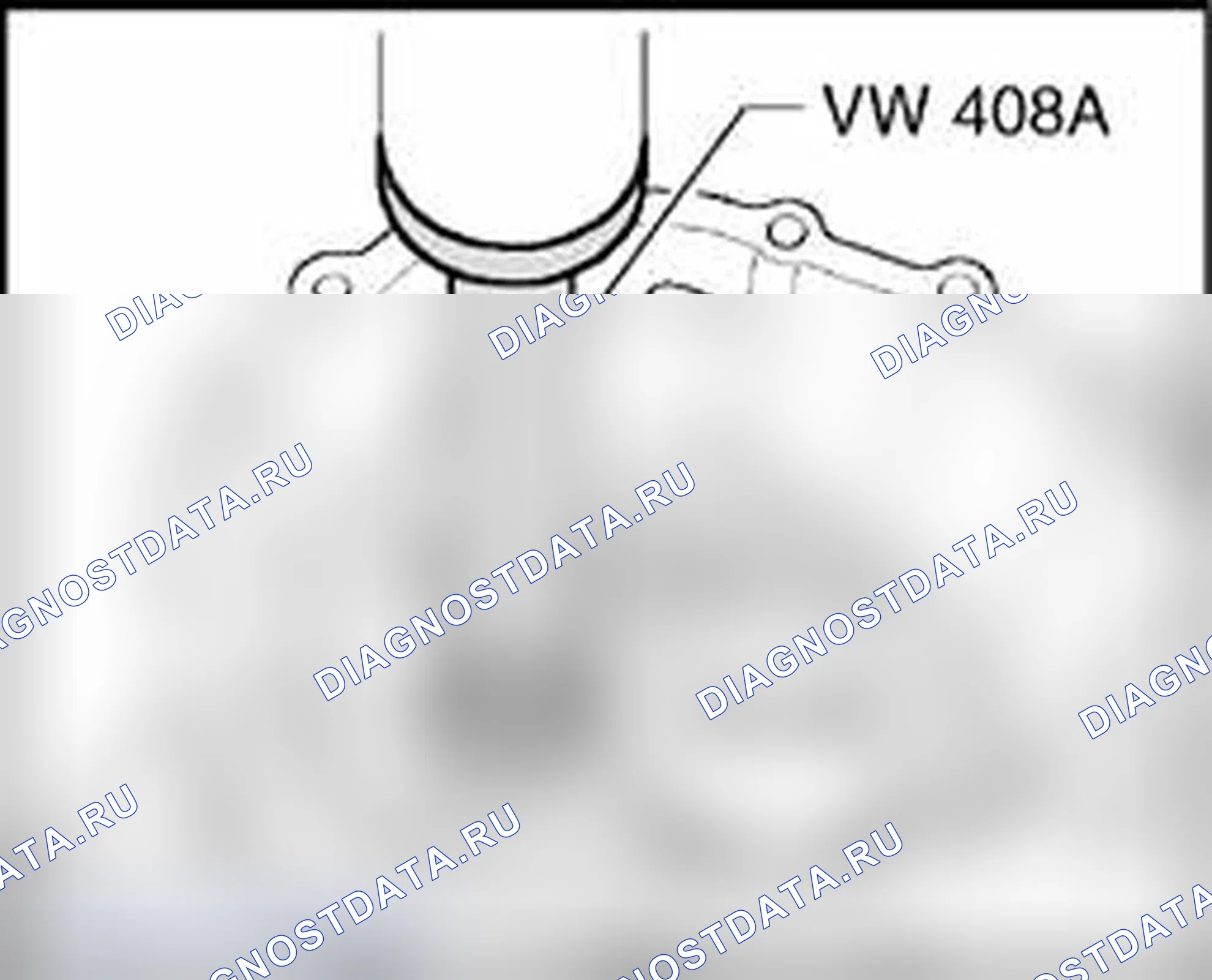 Рис. 246: Запрессовка игольчатого подшипника входного вала до упора. Audi A4 B7
