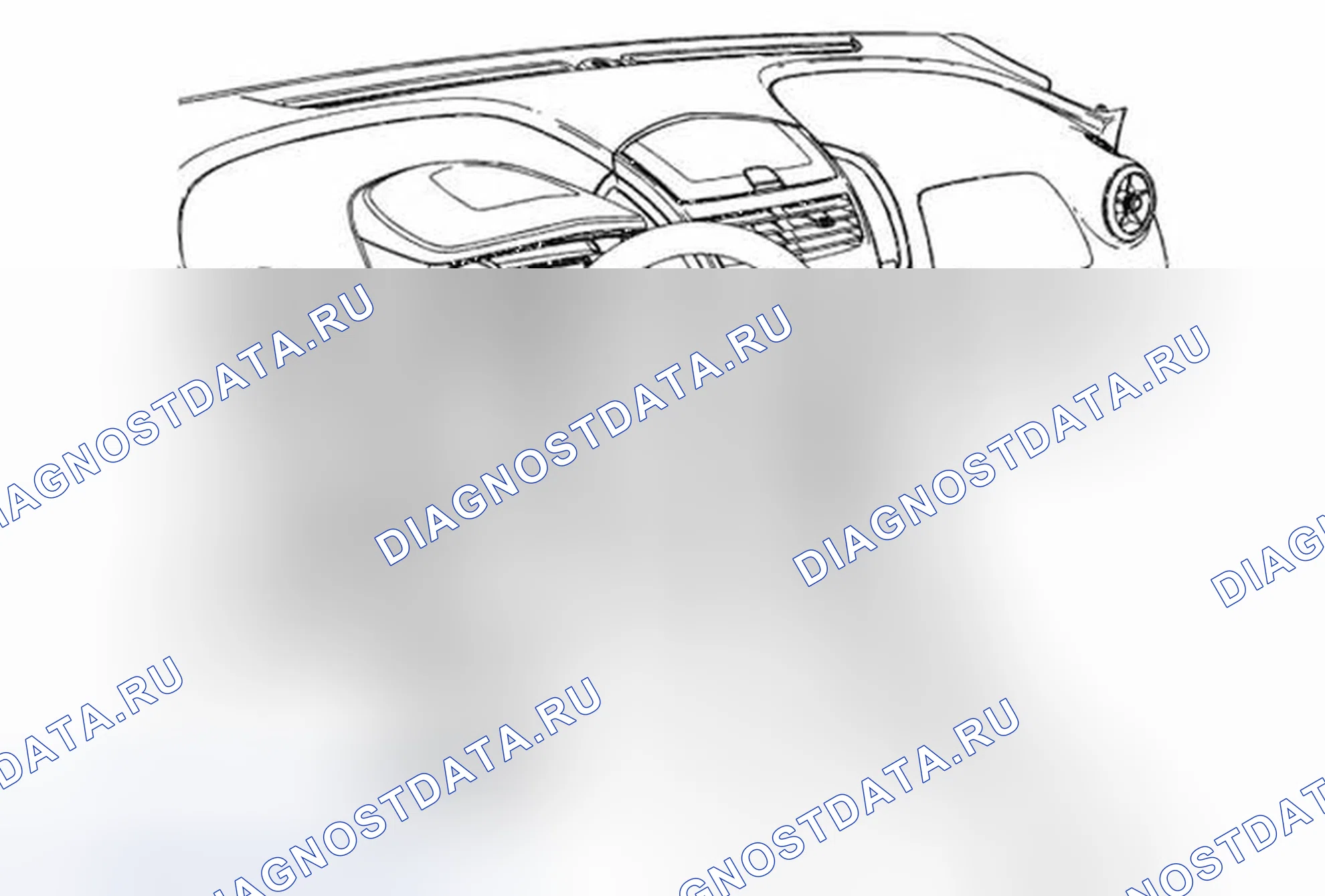 Рис. 2: Замена переключателя фар (Trax). Buick Encore I
