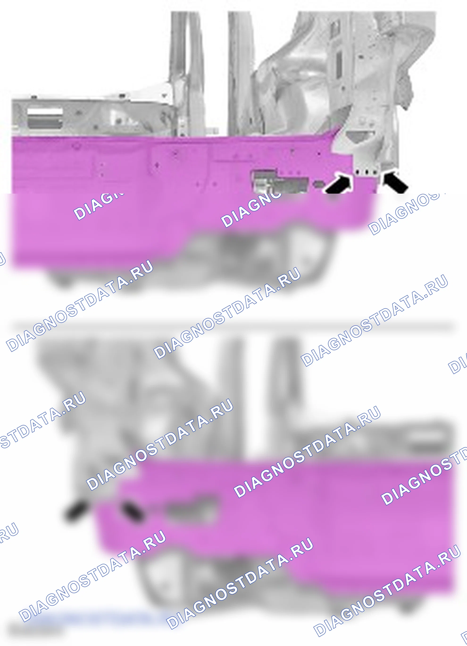 Как снять и установить заднюю панель и усилительный элемент. Ford S-MAX I