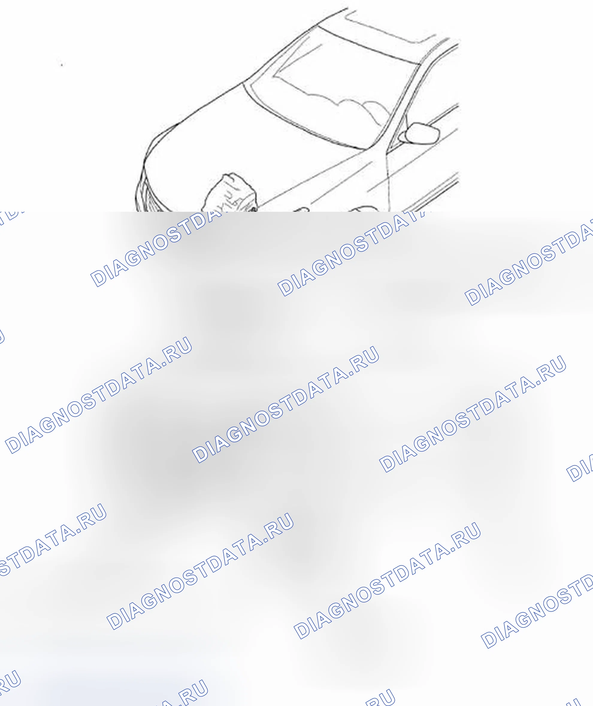 Рис. 15: Указатель расположения компонентов. Honda Accord VIII рестайлинг