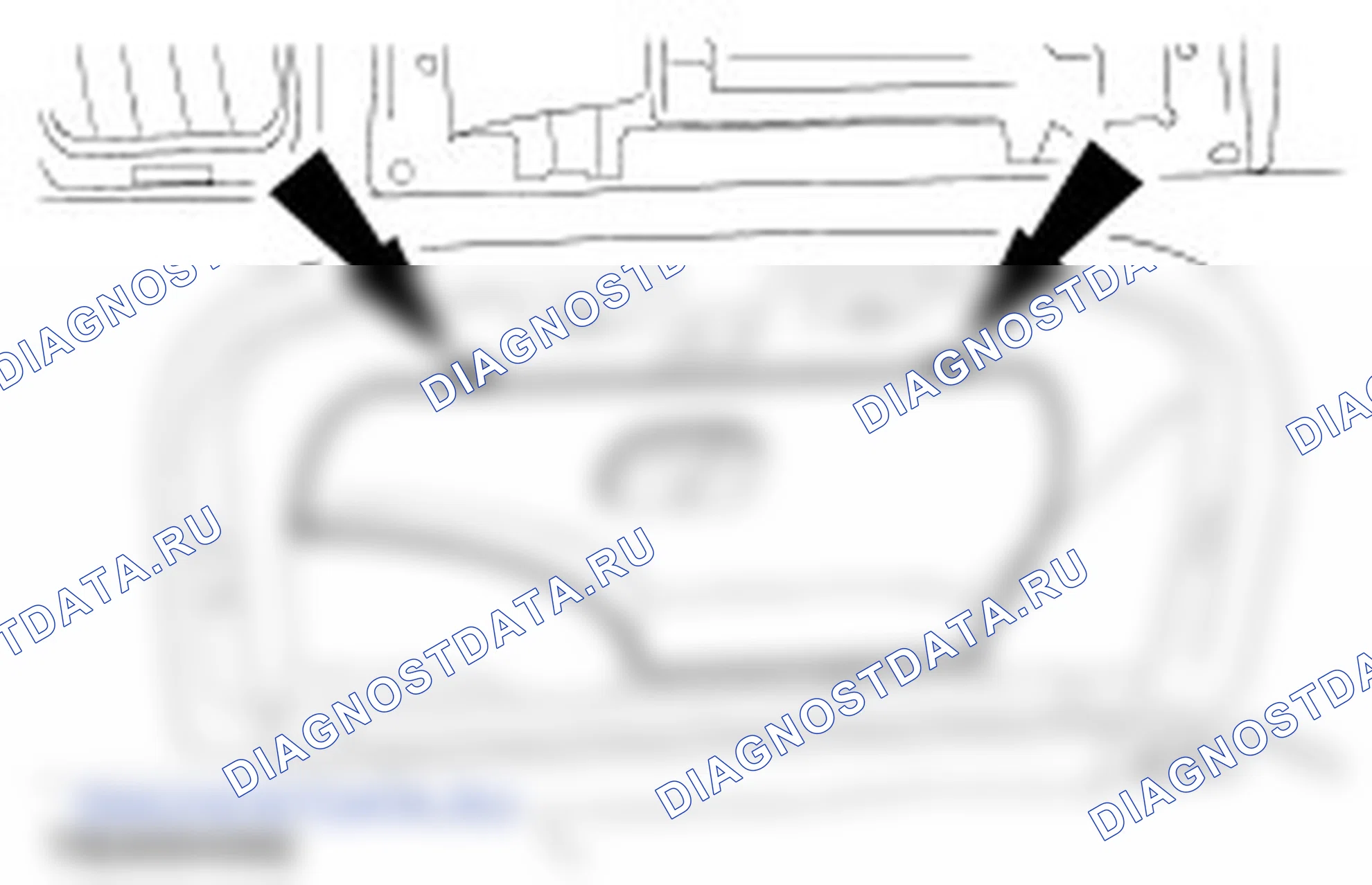 Разборка и сборка панели приборов. Ford Transit VI