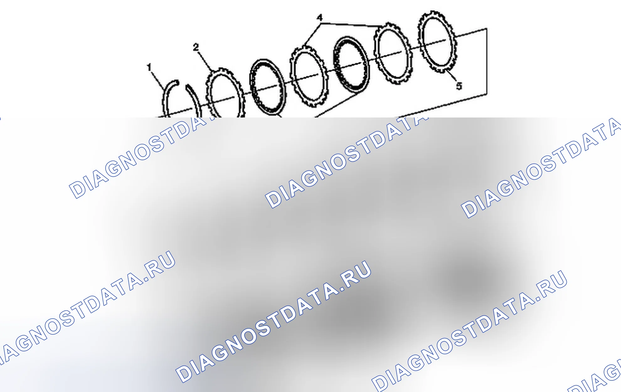 Рис. 37: Сцепление переднего и заднего хода. Chevrolet Spark M300