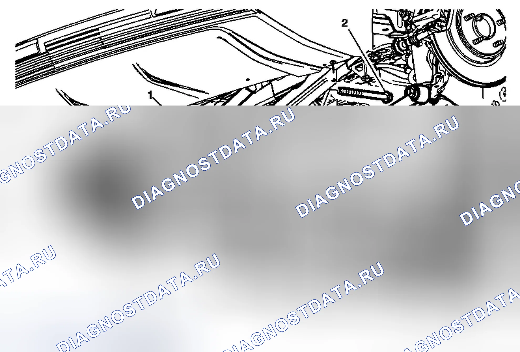 Рис. 7: Замена центрального звена балки эквалайзера. Cadillac ELR I